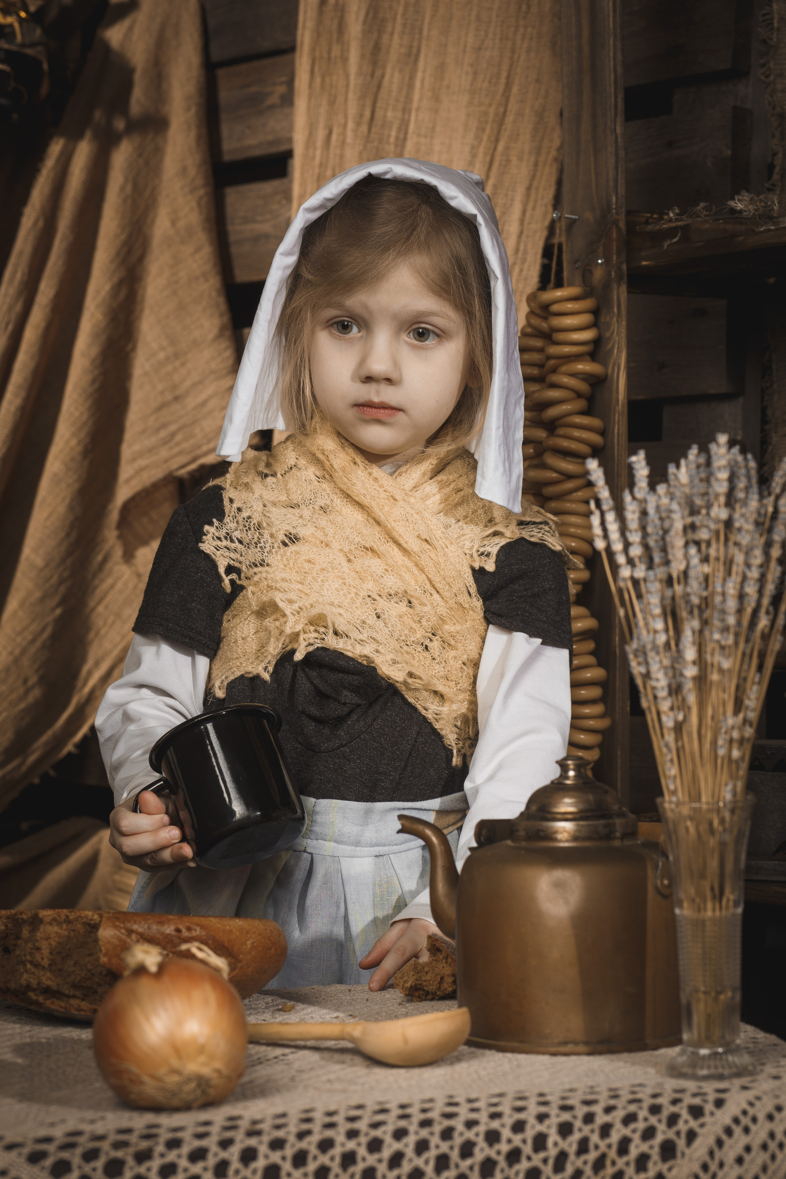 Детская фотосессия Золушка в Выборге