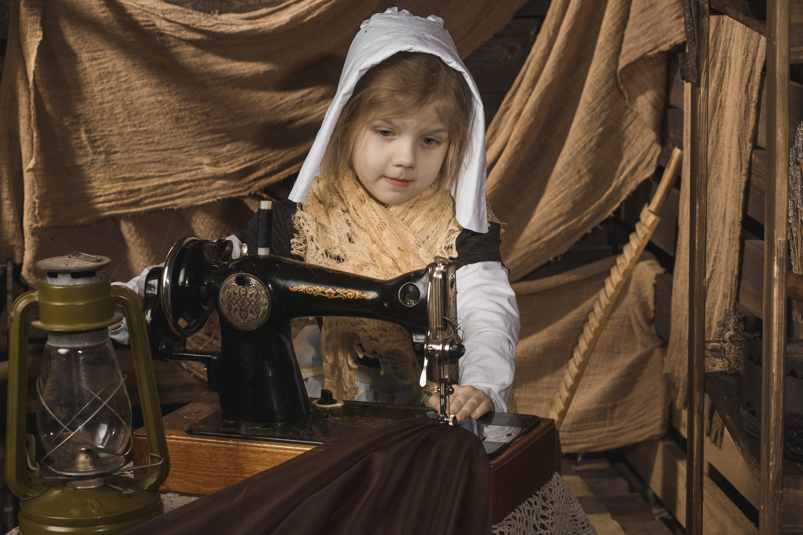 Детская фотосессия Золушка в Выборге