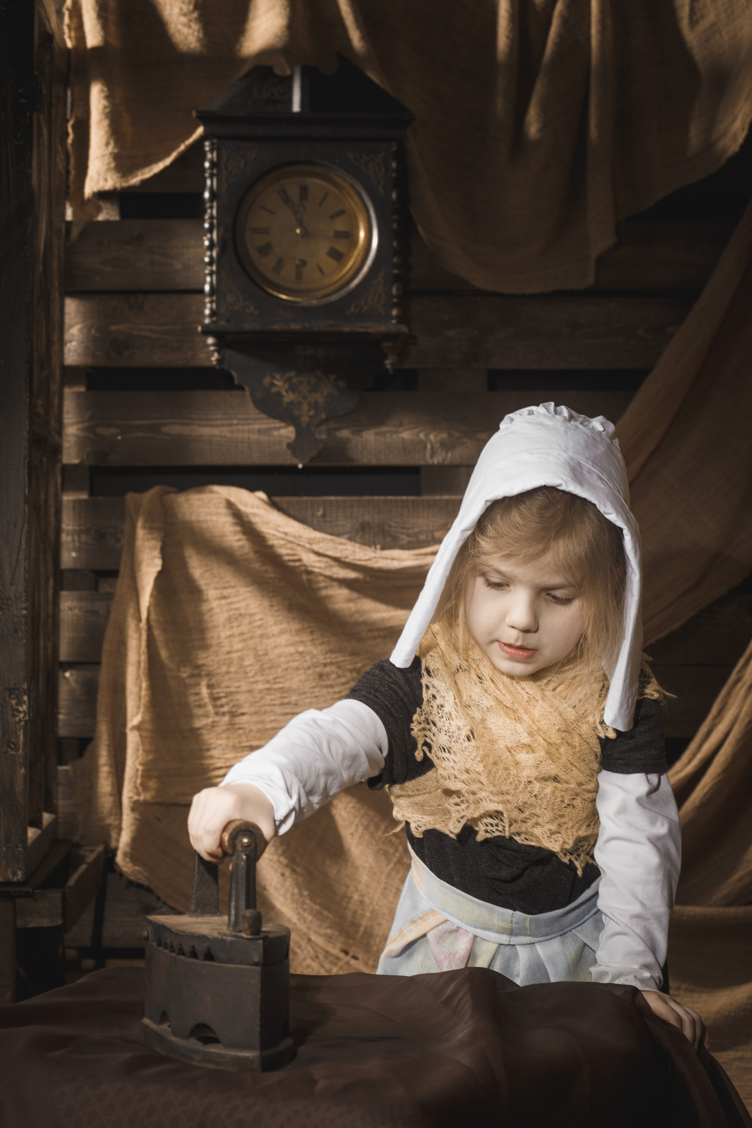 Детская фотосессия Золушка в Выборге