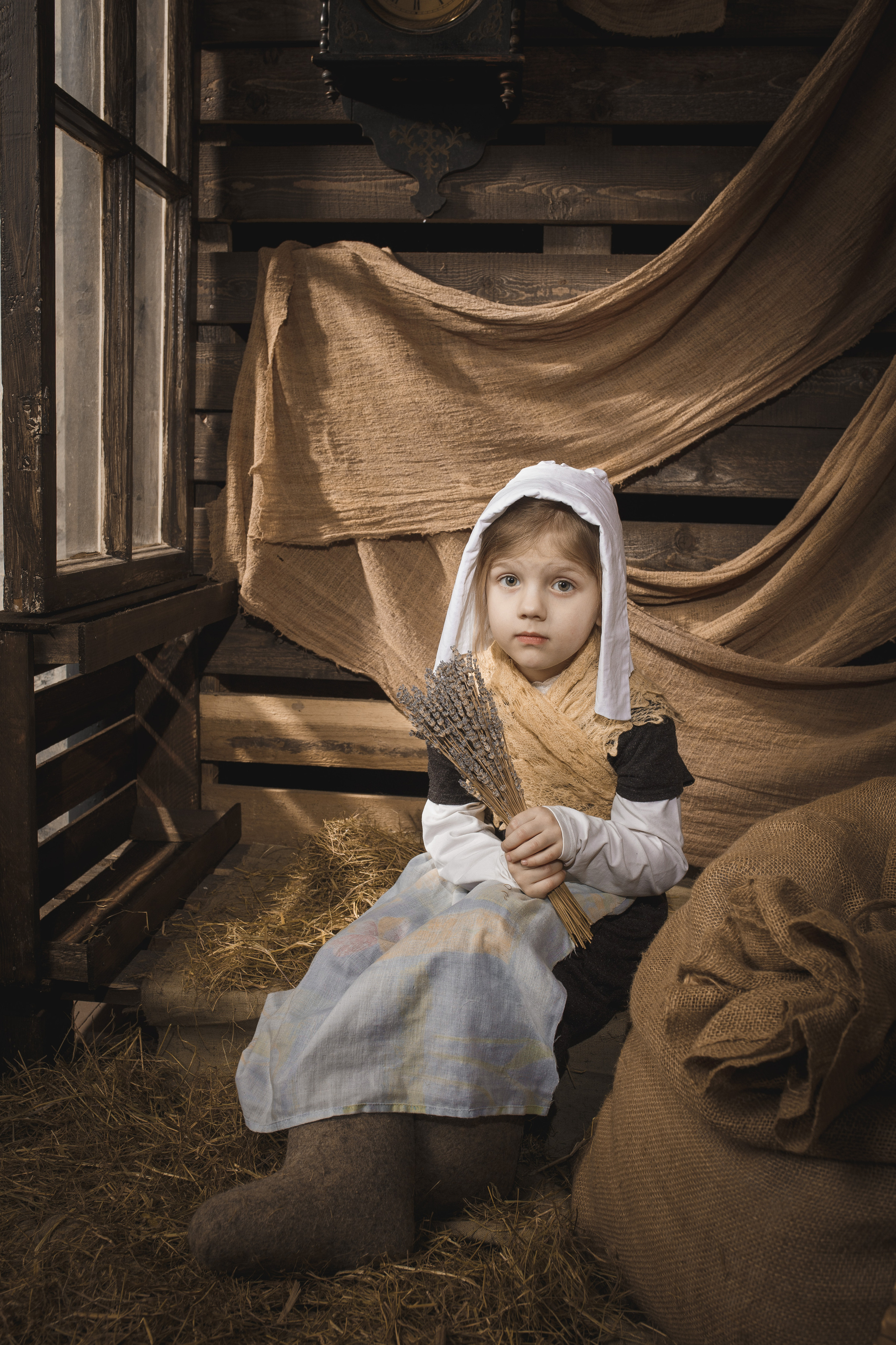 Детская фотосессия Золушка в Выборге