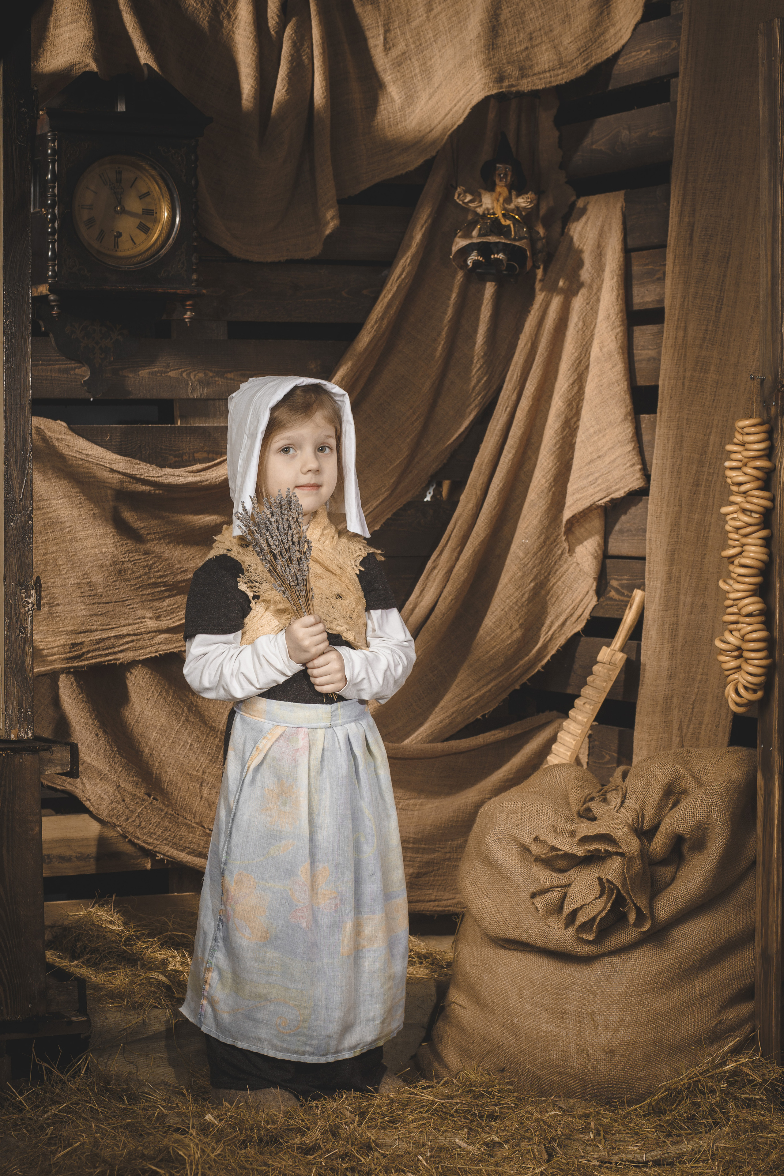 Детская фотосессия Золушка в Выборге