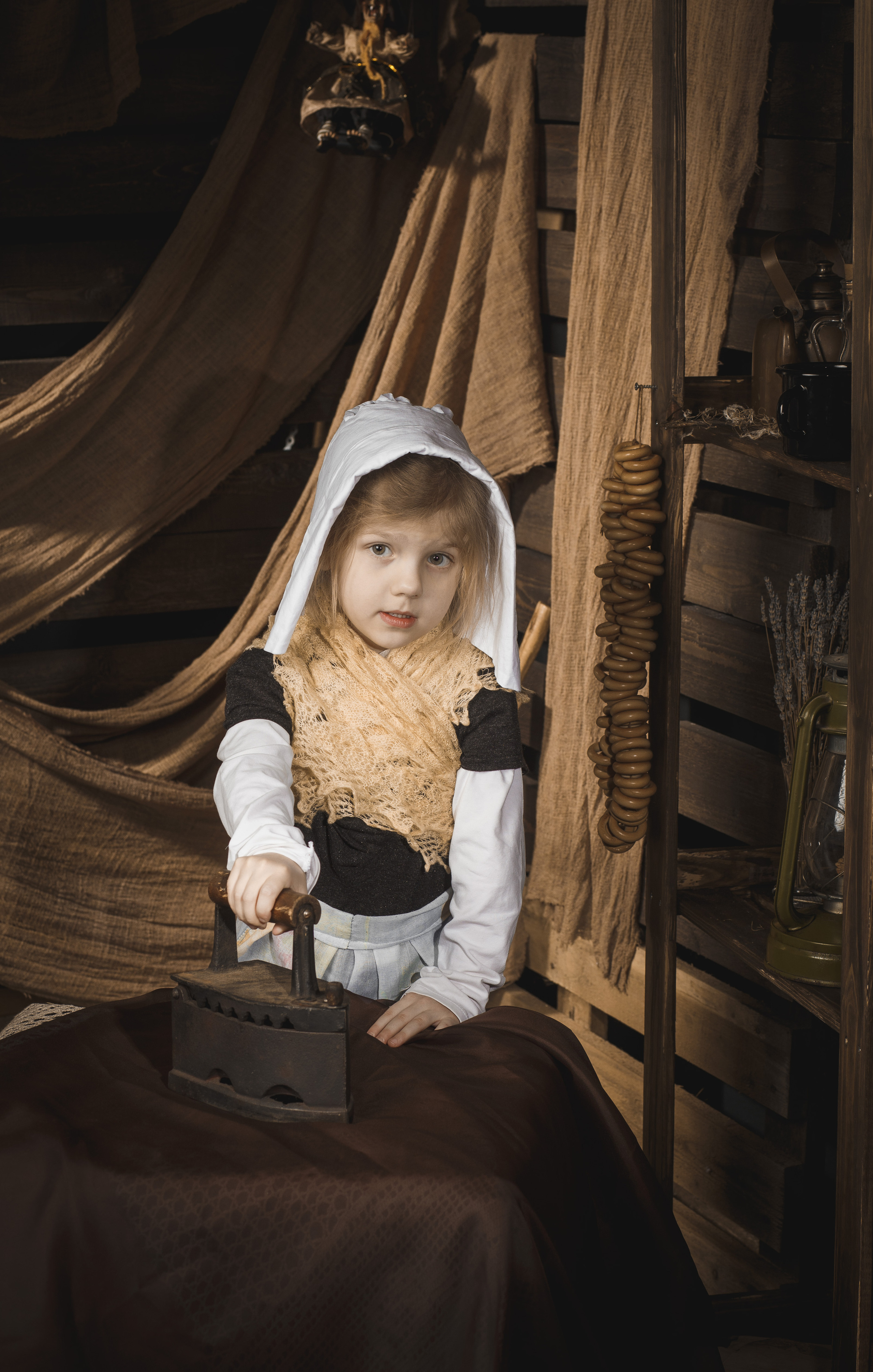 Детская фотосессия Золушка в Выборге