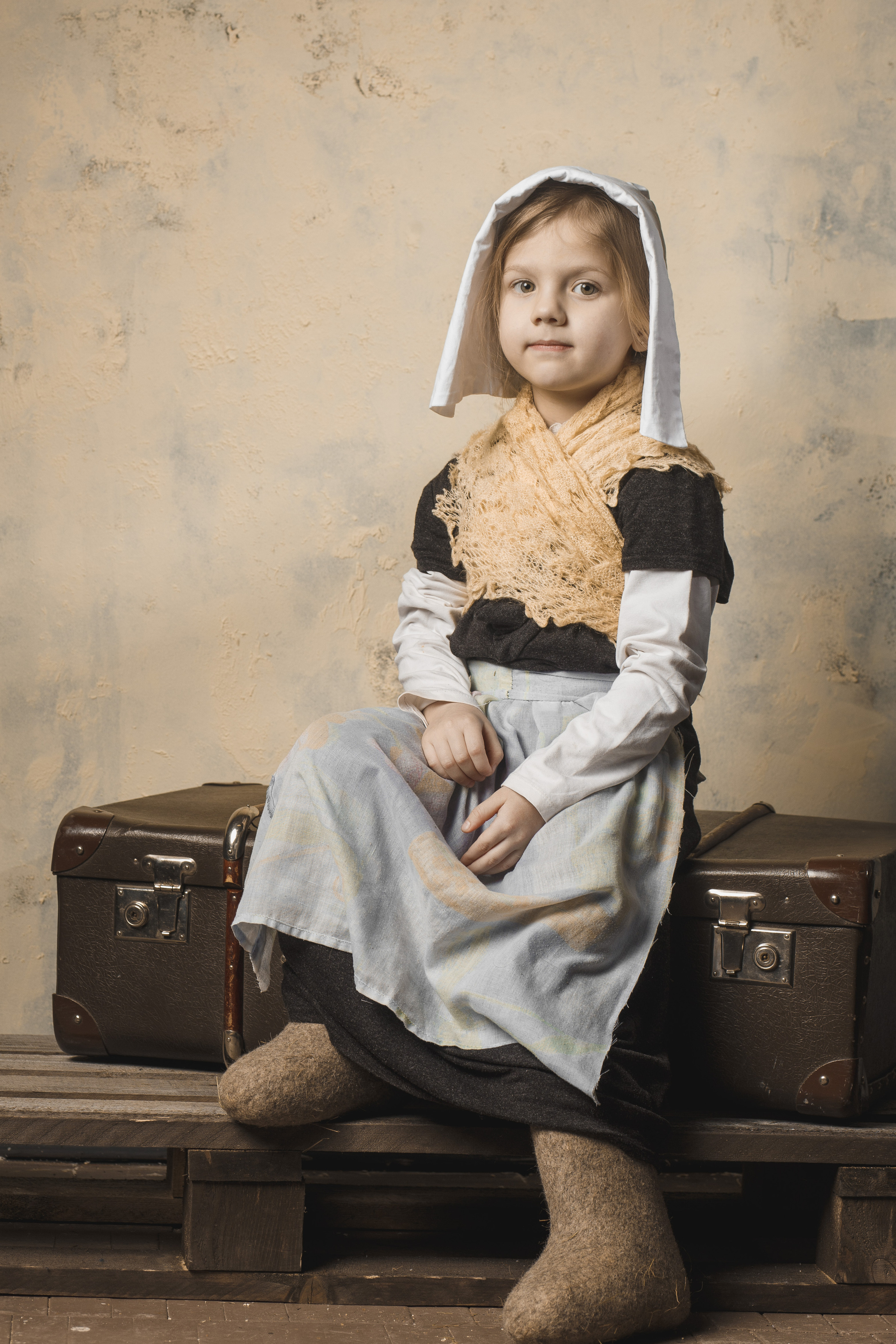 Детская фотосессия Золушка в Выборге