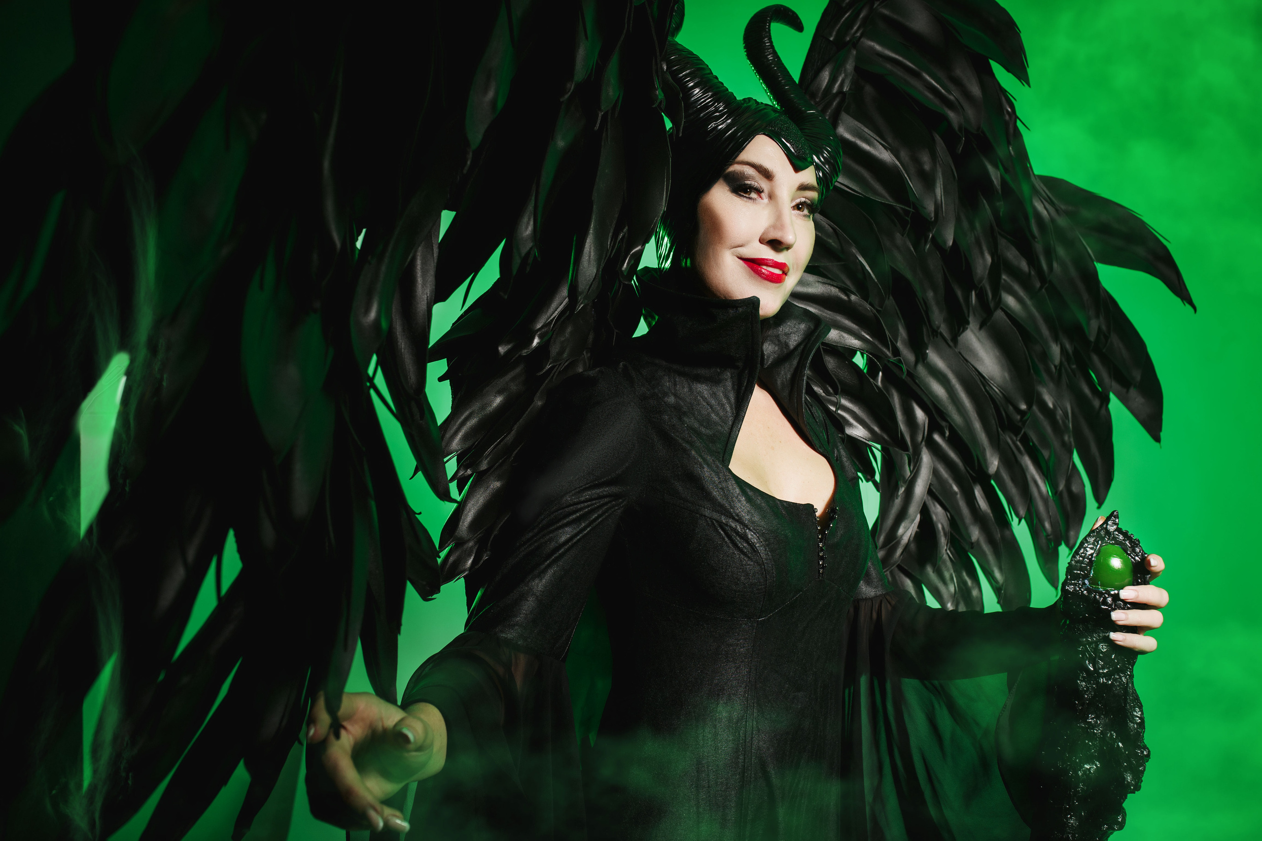 Фотосессия в стиле Малефисенты. Идеи для фотосессии. Фото Илья Киряков