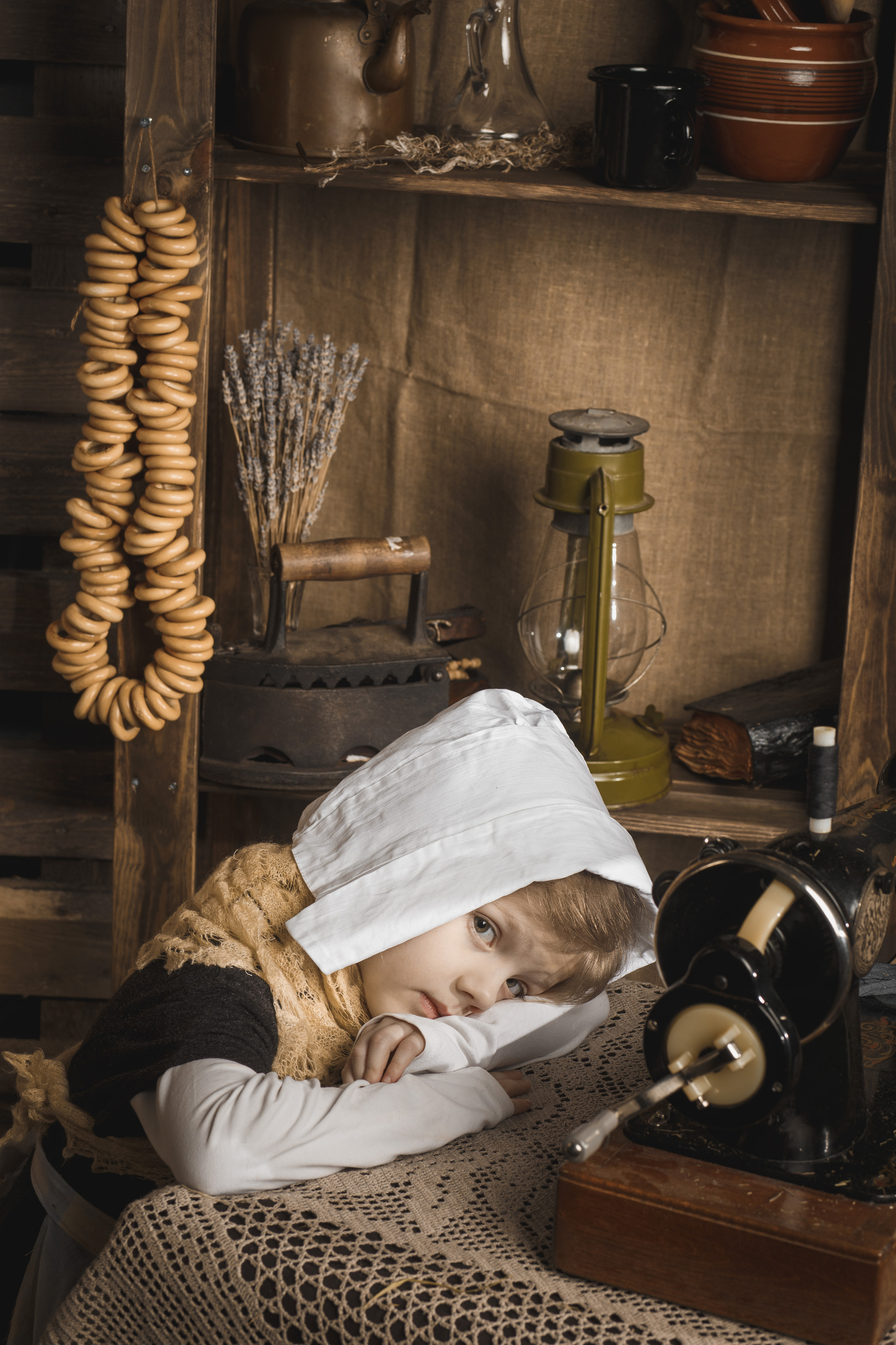 Детская фотосессия Золушка в Выборге