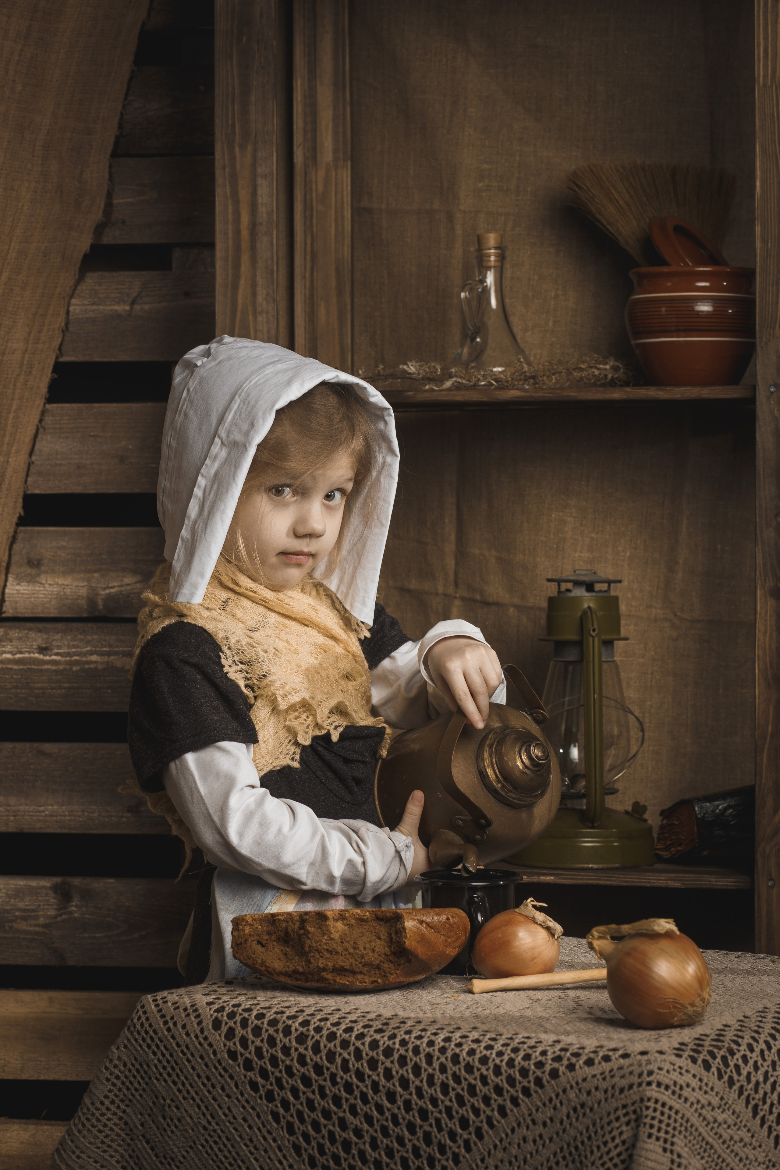 Детская фотосессия Золушка в Выборге