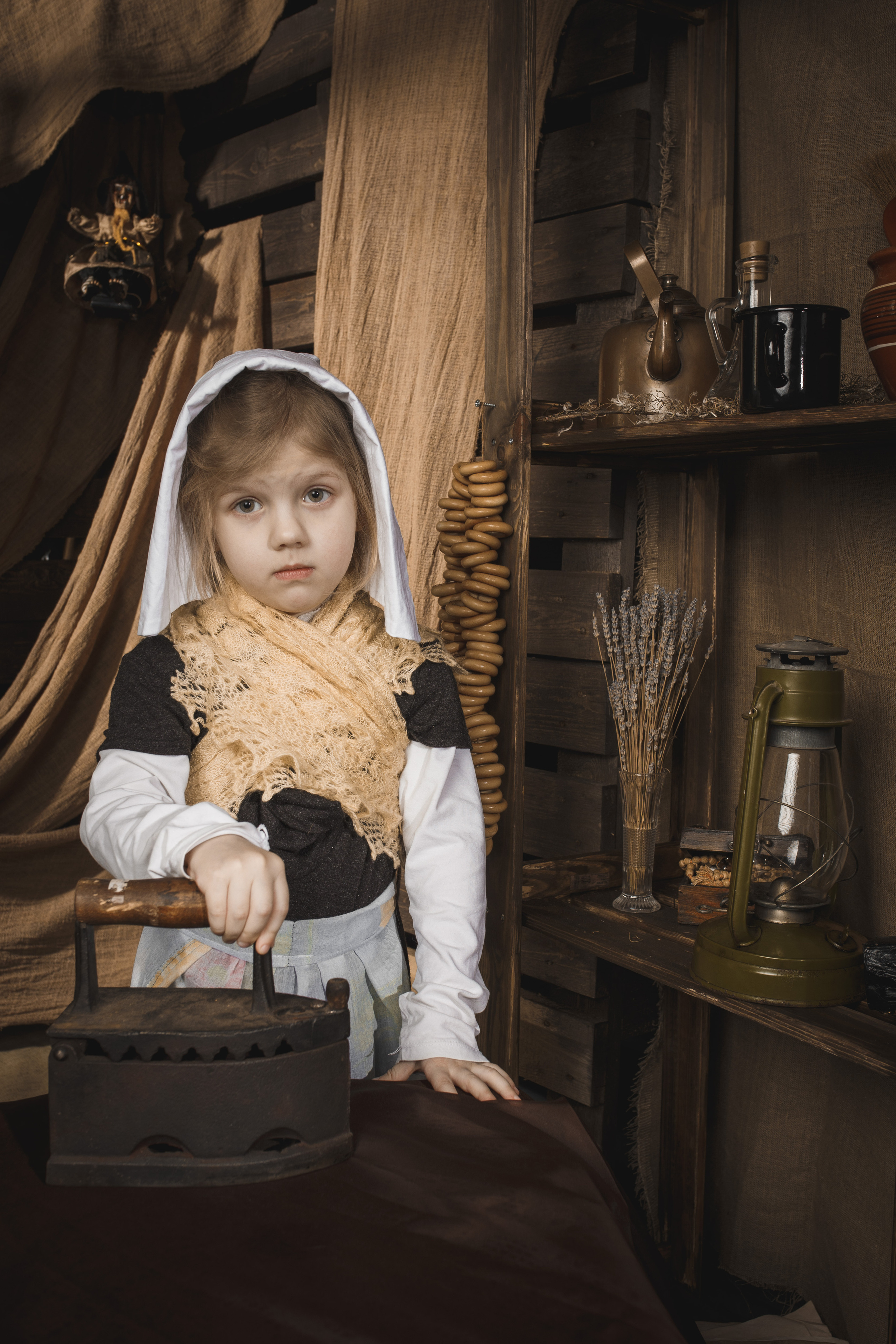 Детская фотосессия Золушка в Выборге