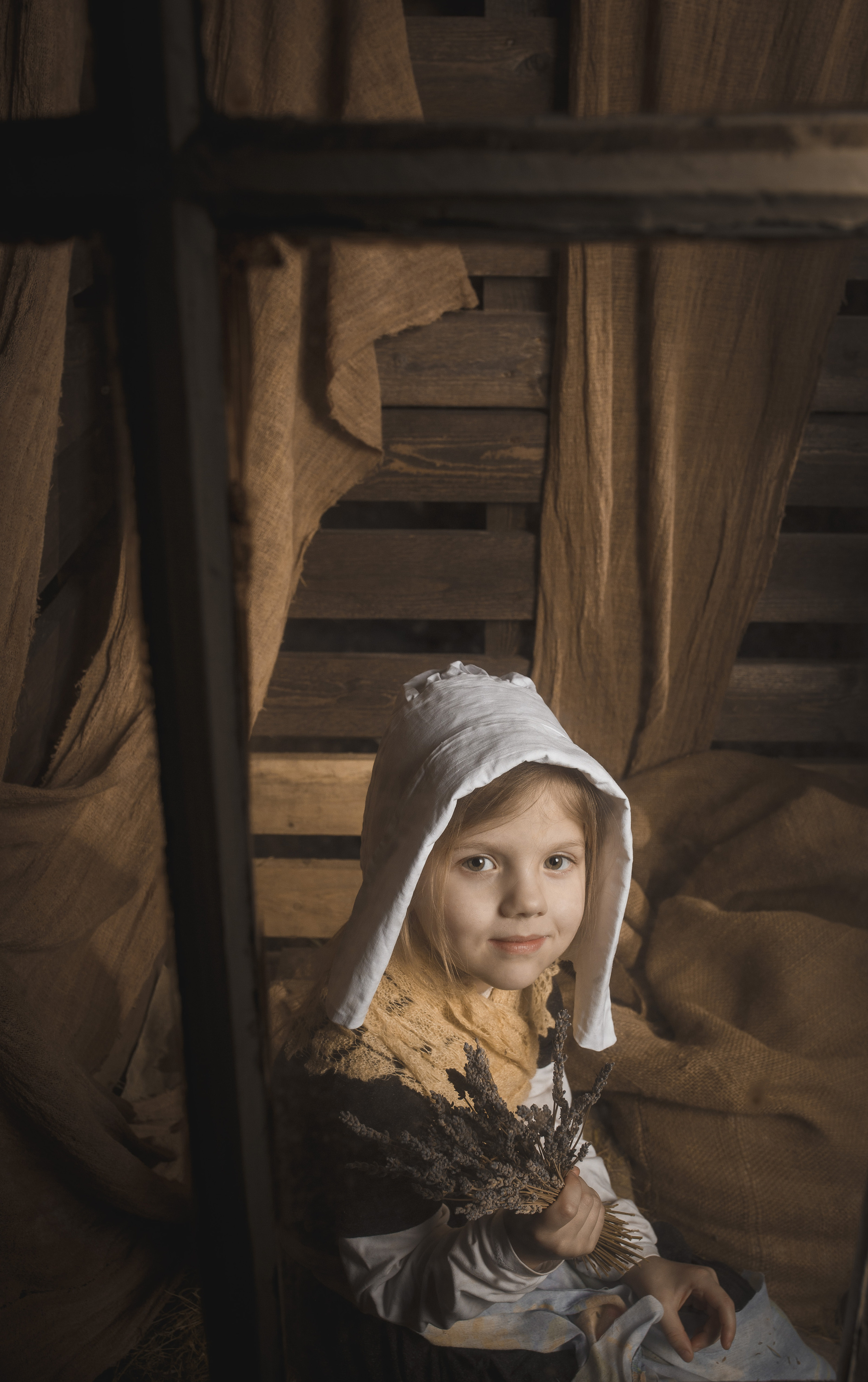 Детская фотосессия Золушка в Выборге