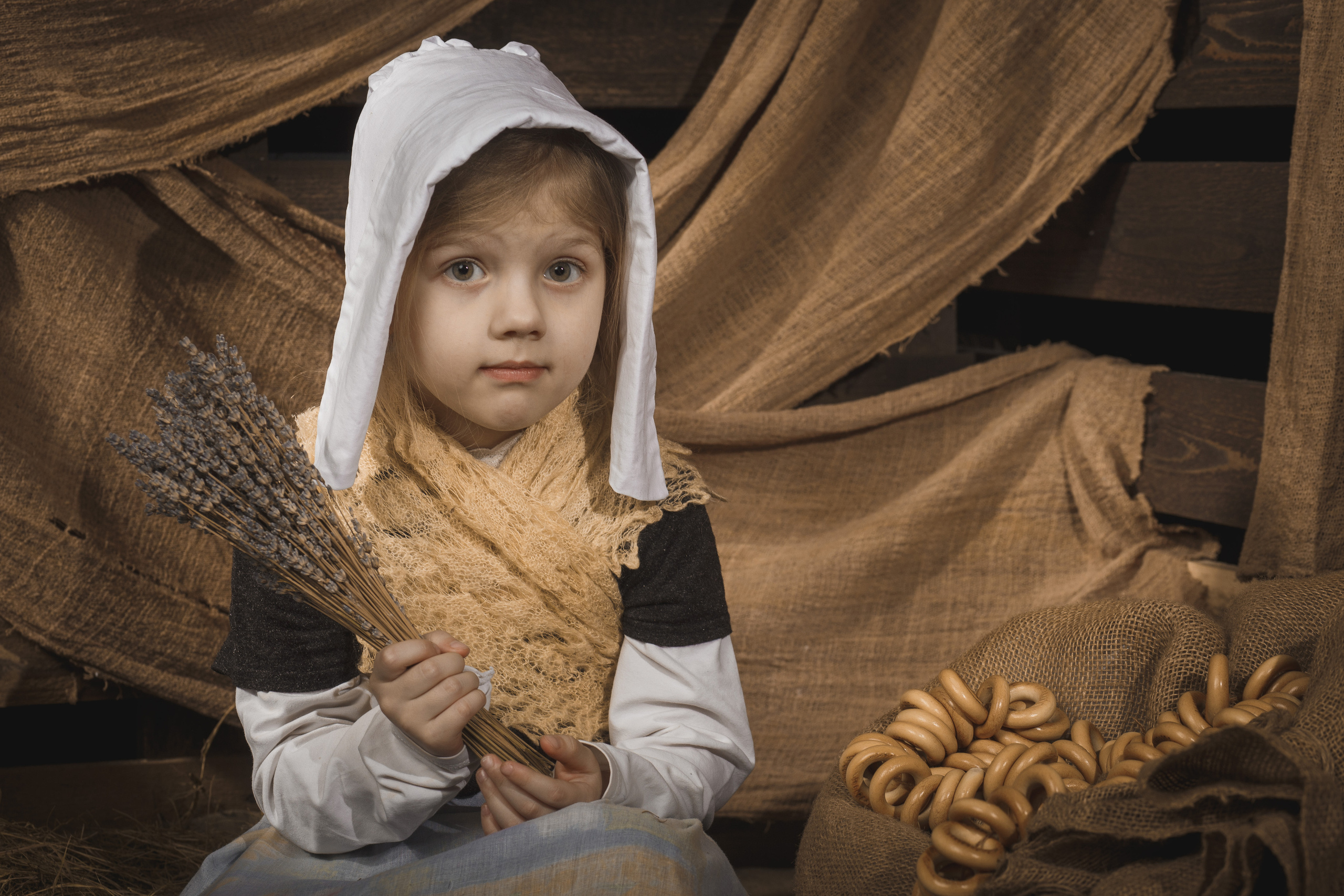 Детская фотосессия Золушка в Выборге