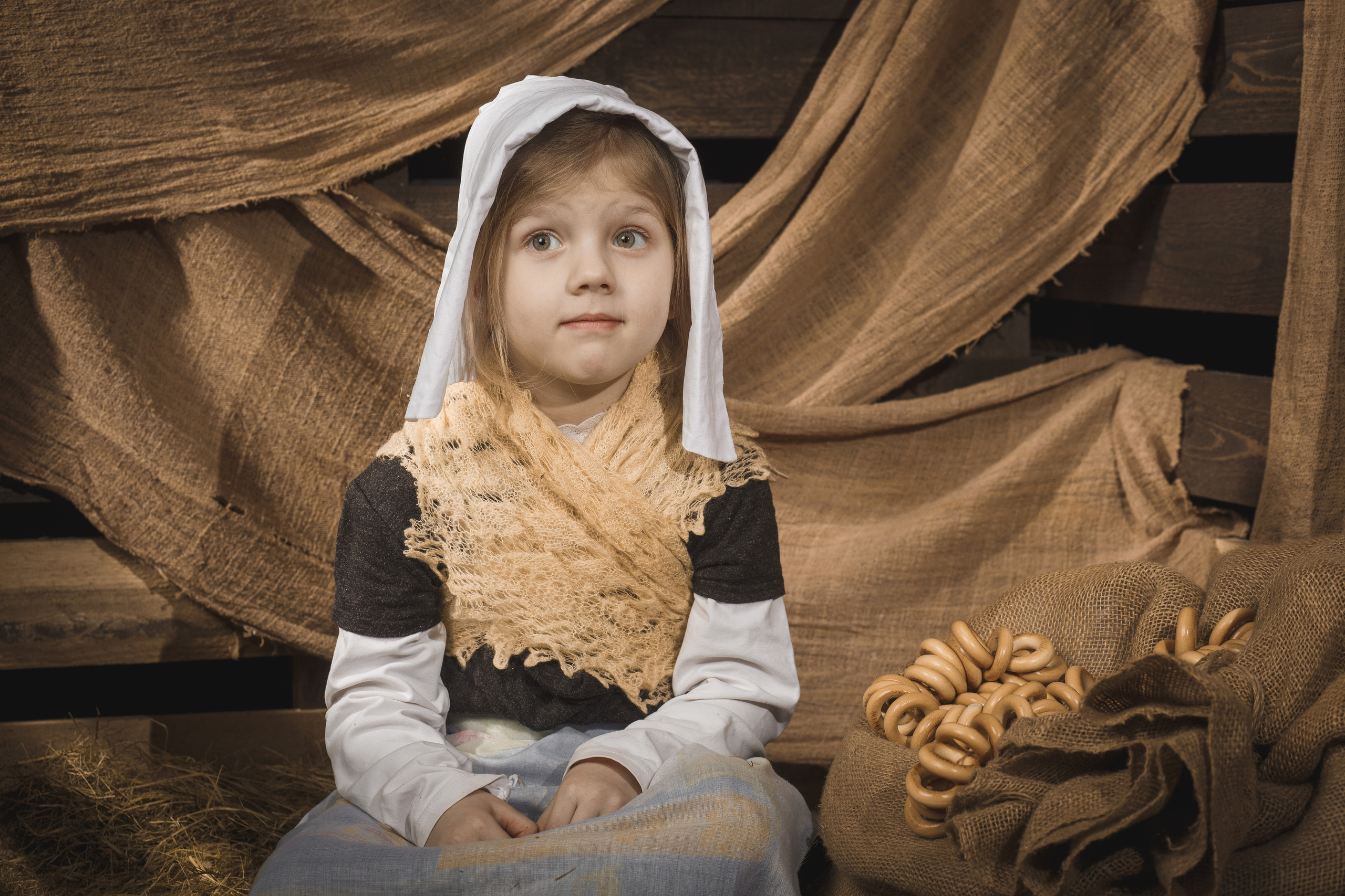 Детская фотосессия Золушка в Выборге