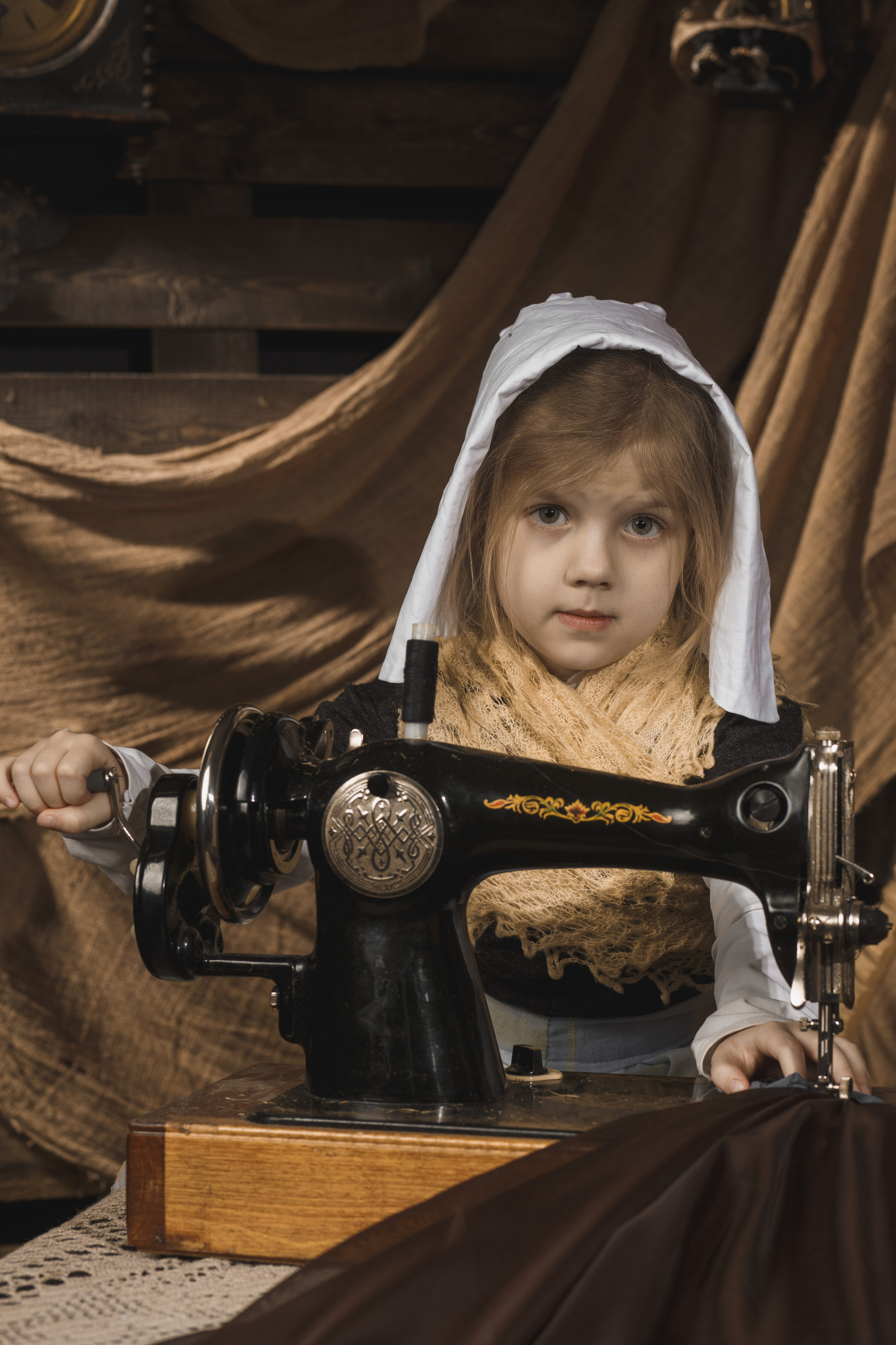 Детская фотосессия Золушка в Выборге