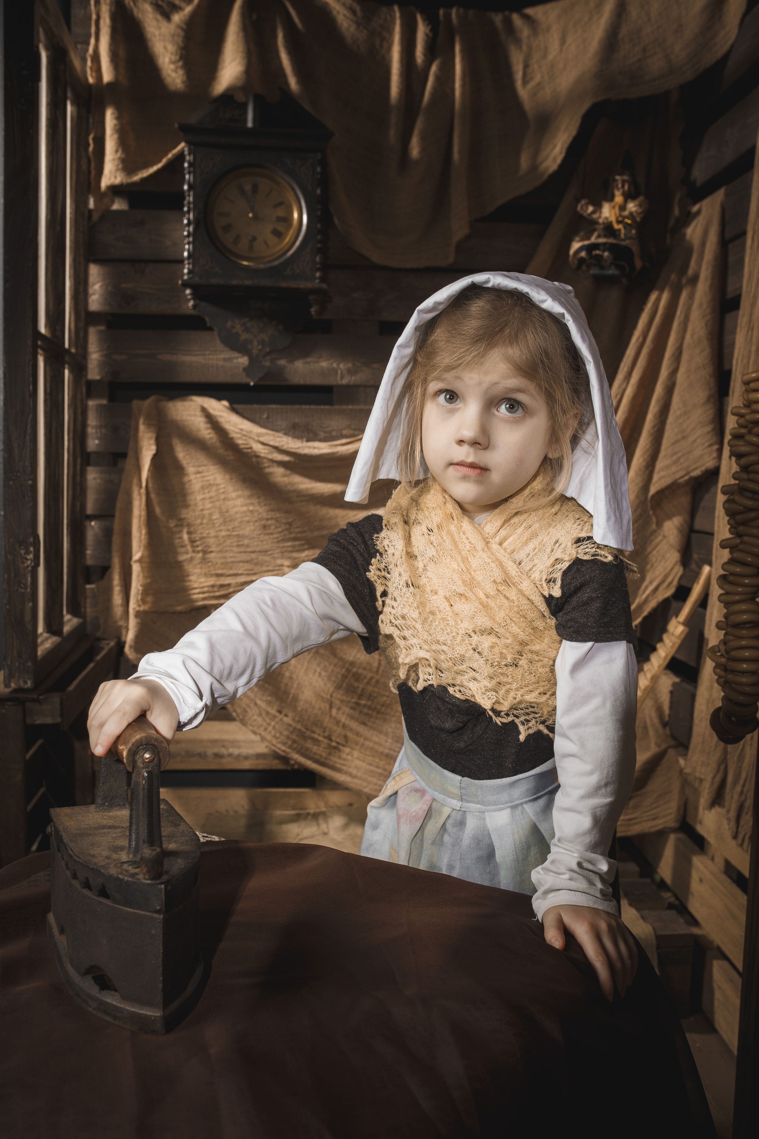 Детская фотосессия Золушка в Выборге