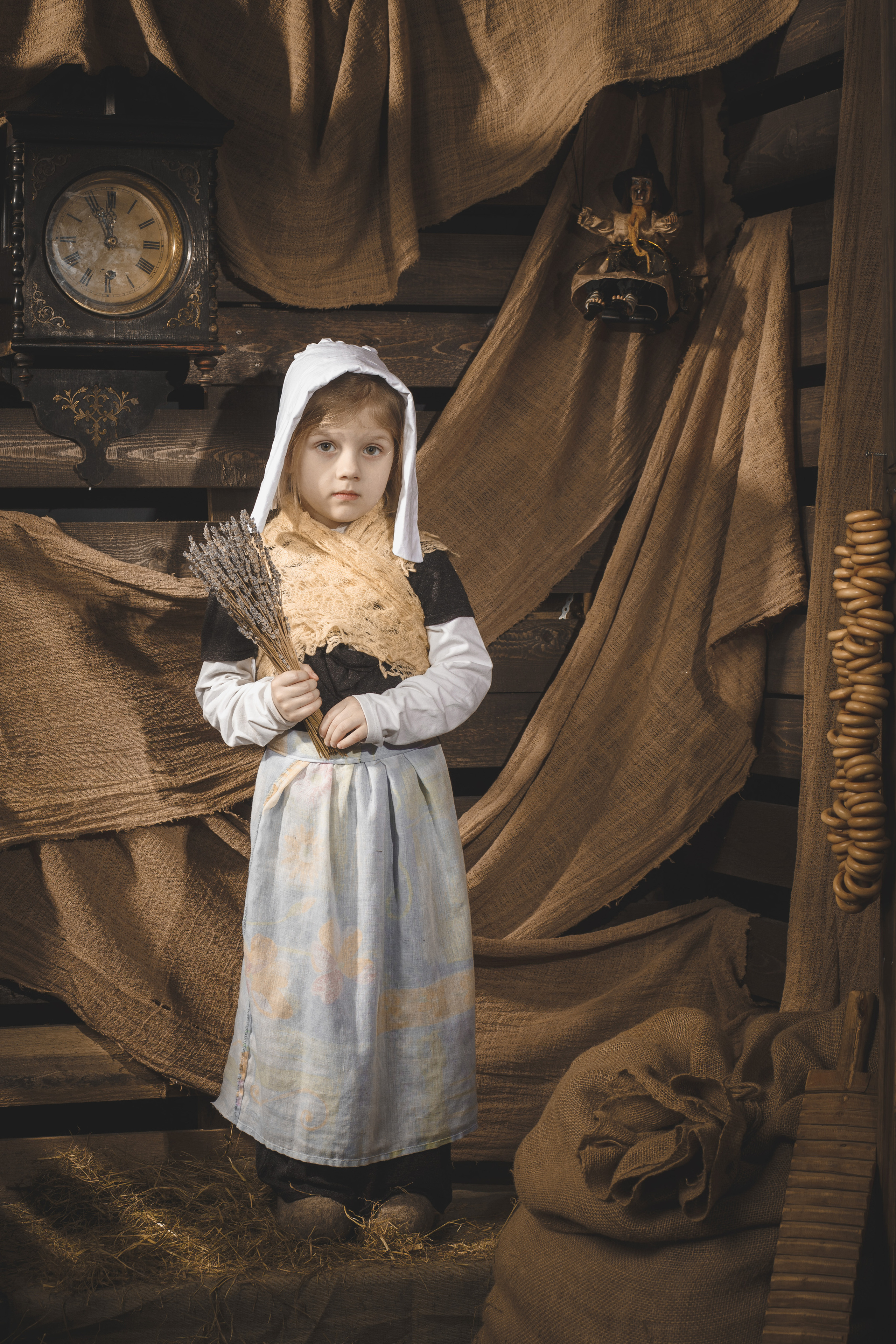 Детская фотосессия Золушка в Выборге