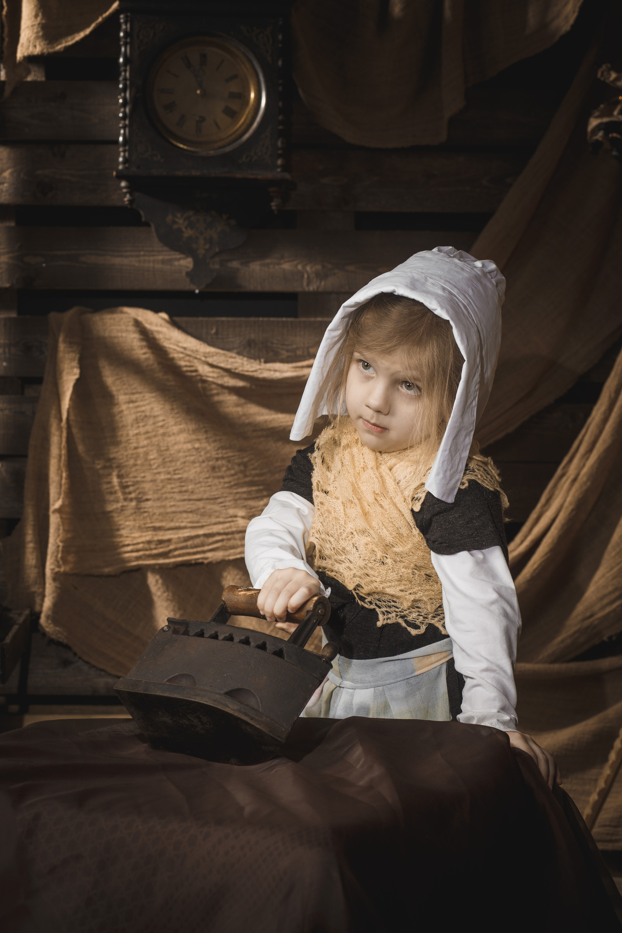 Детская фотосессия Золушка в Выборге