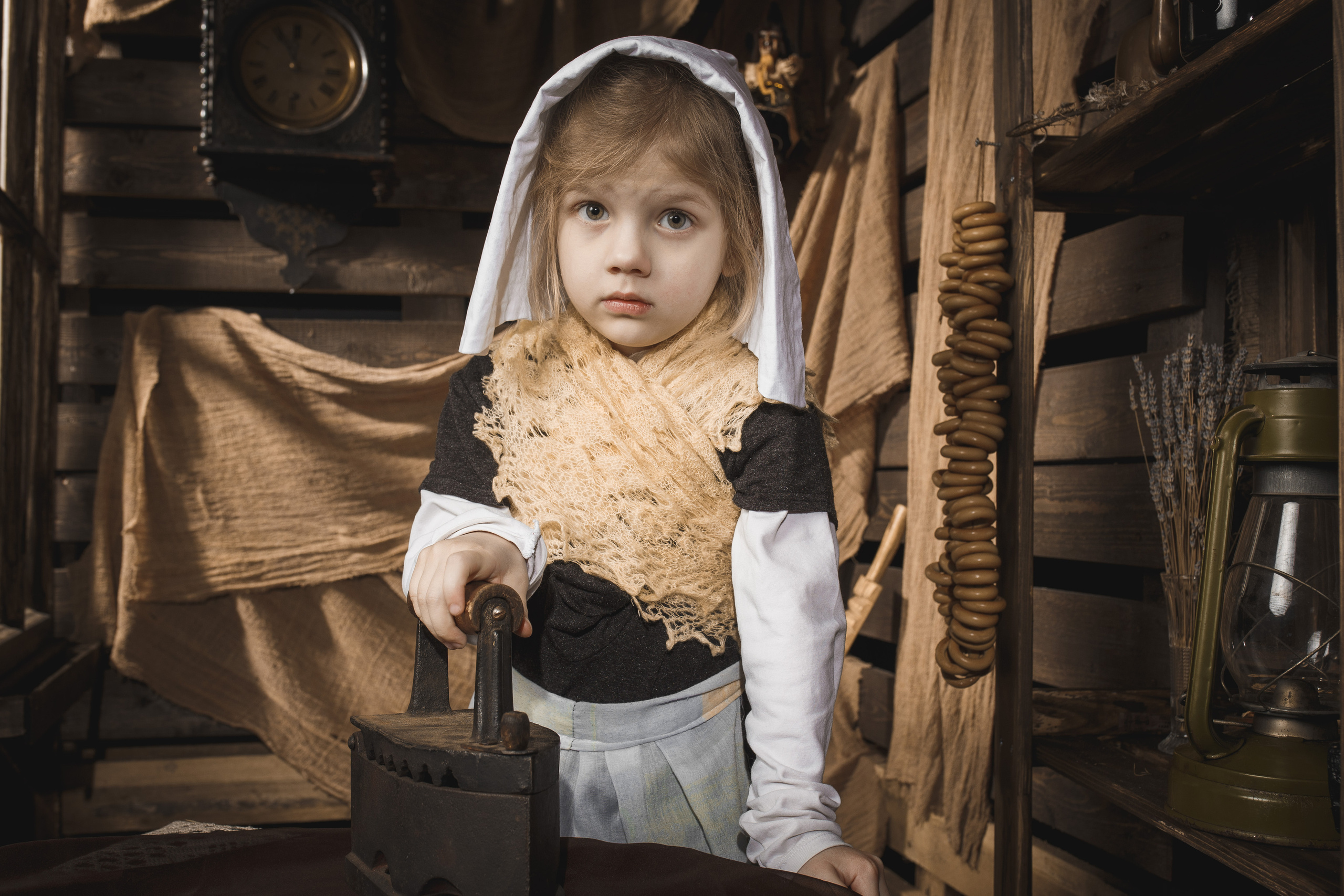 Детская фотосессия Золушка в Выборге