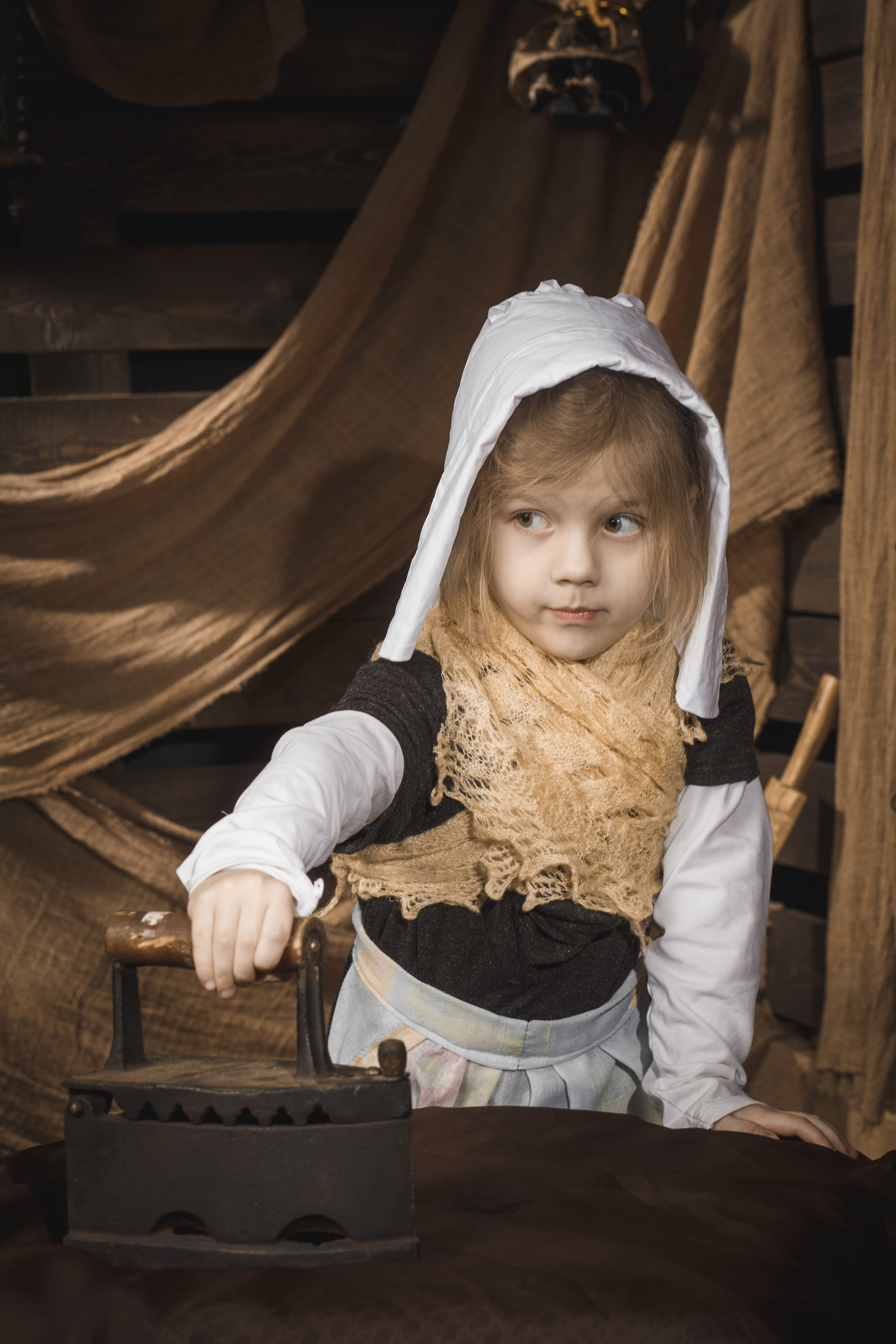 Детская фотосессия Золушка в Выборге