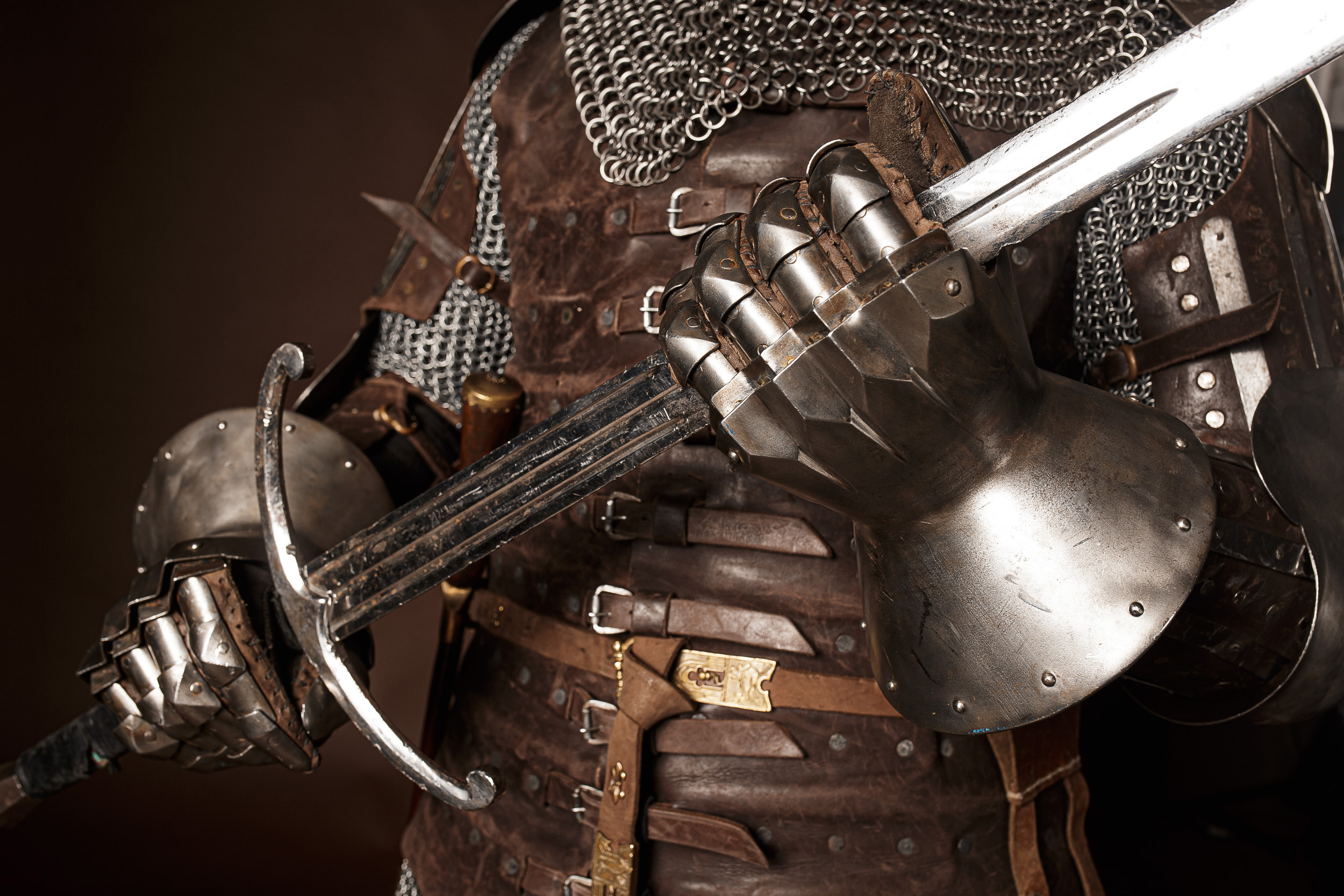 Средневековый рыцарь. Фотограф Илья Киряков