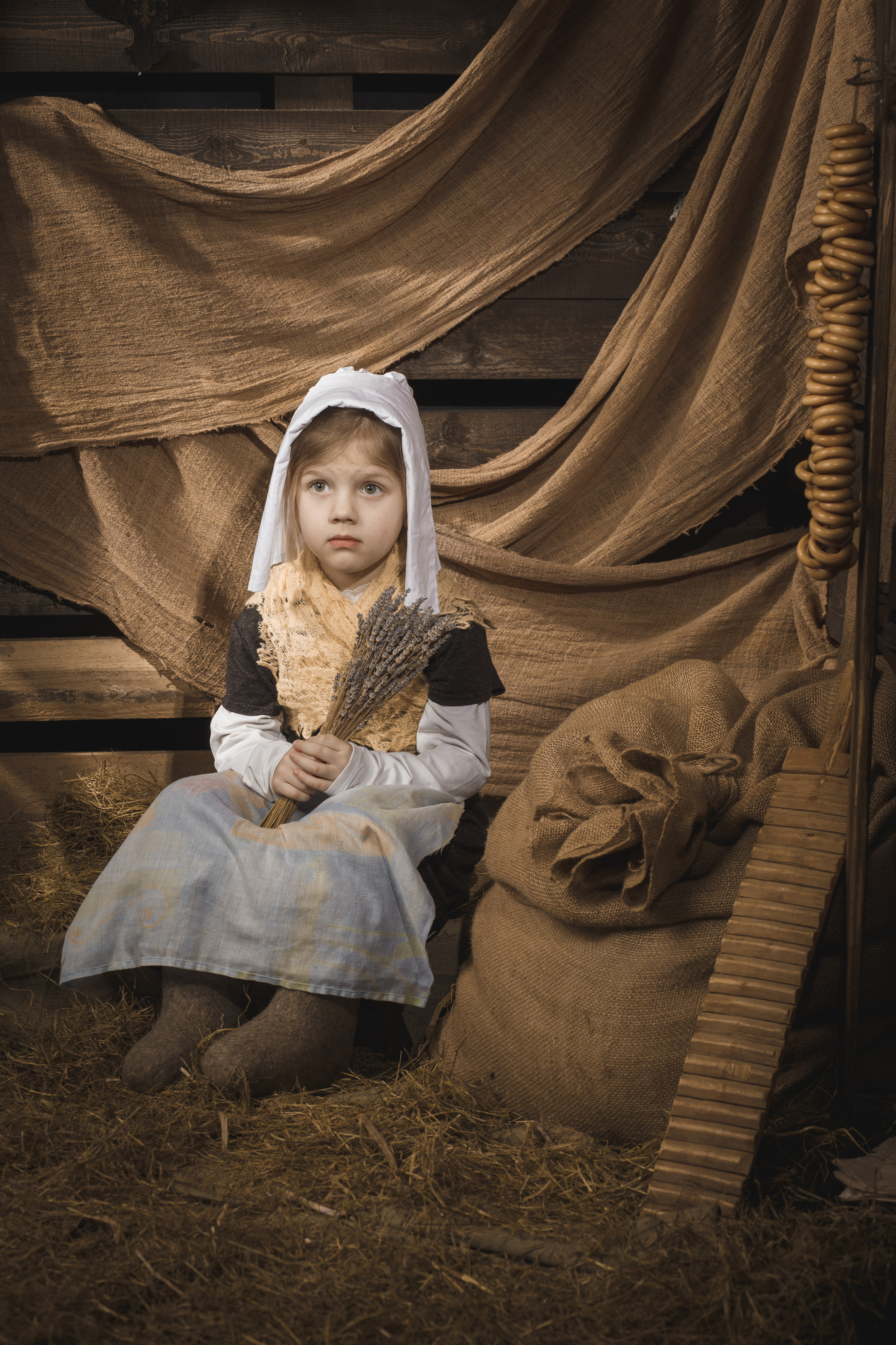 Детская фотосессия Золушка в Выборге