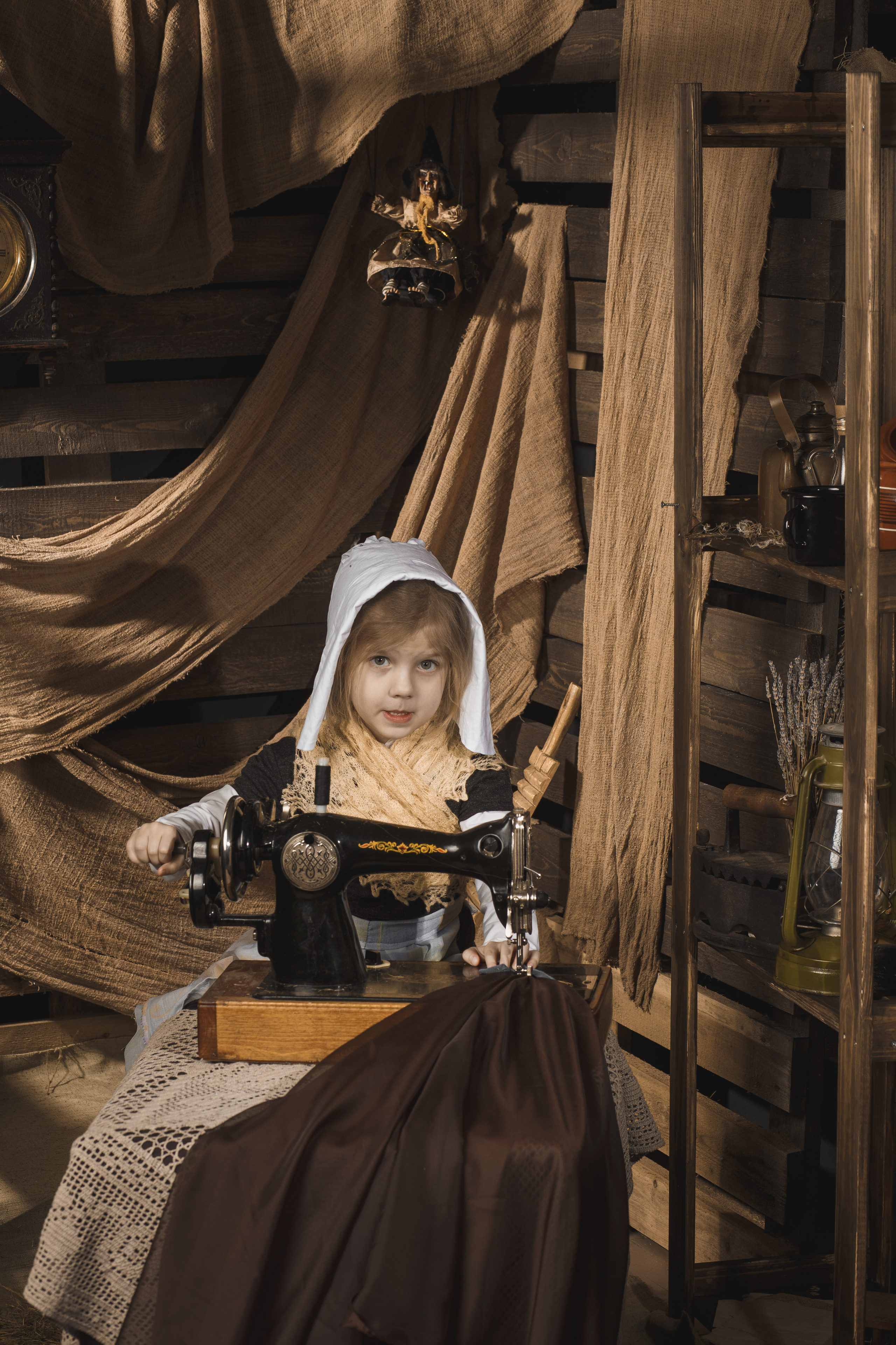 Детская фотосессия Золушка в Выборге