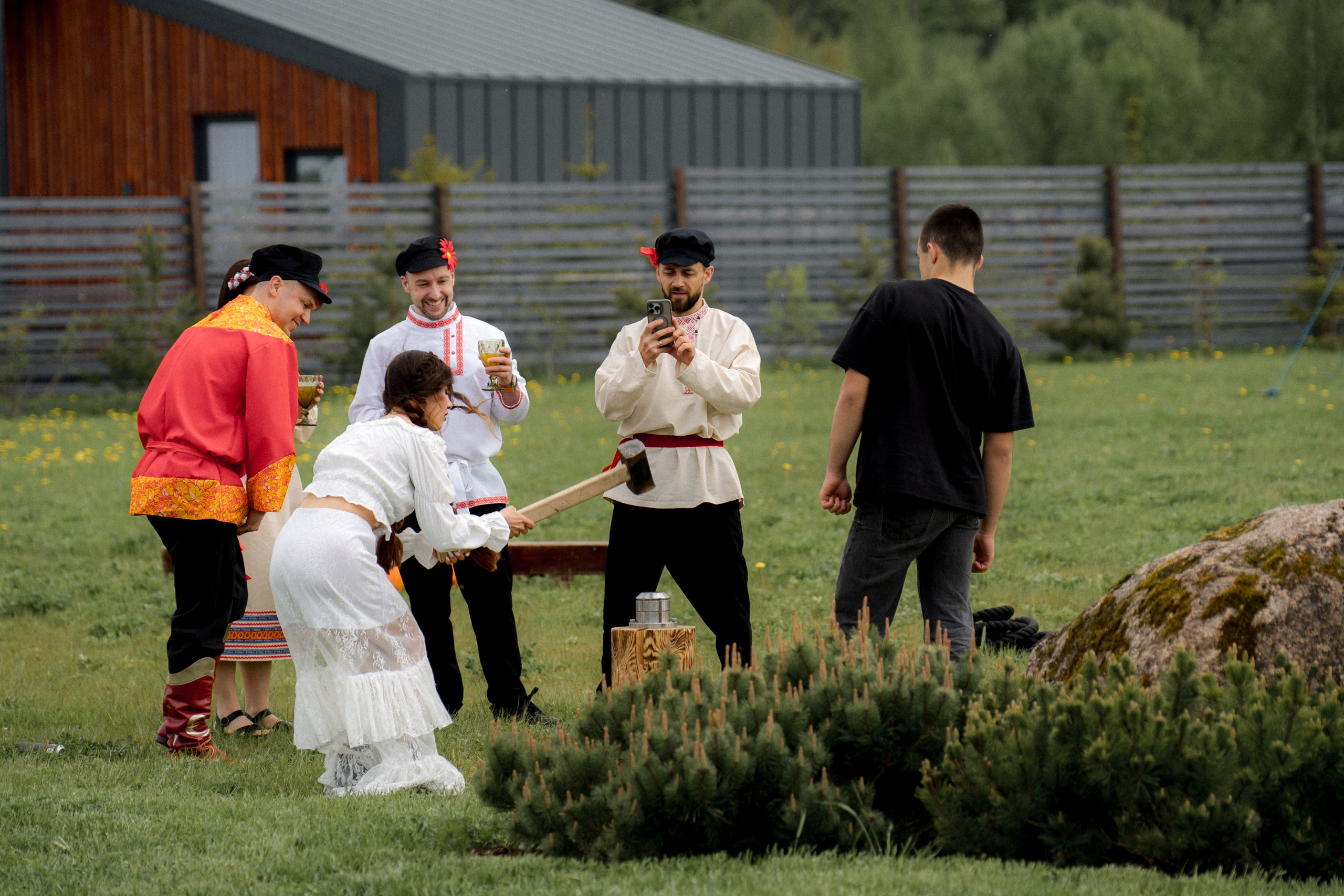Birthday А-Ля-Русс. Свадебный фотограф Санкт-Петербург СПб