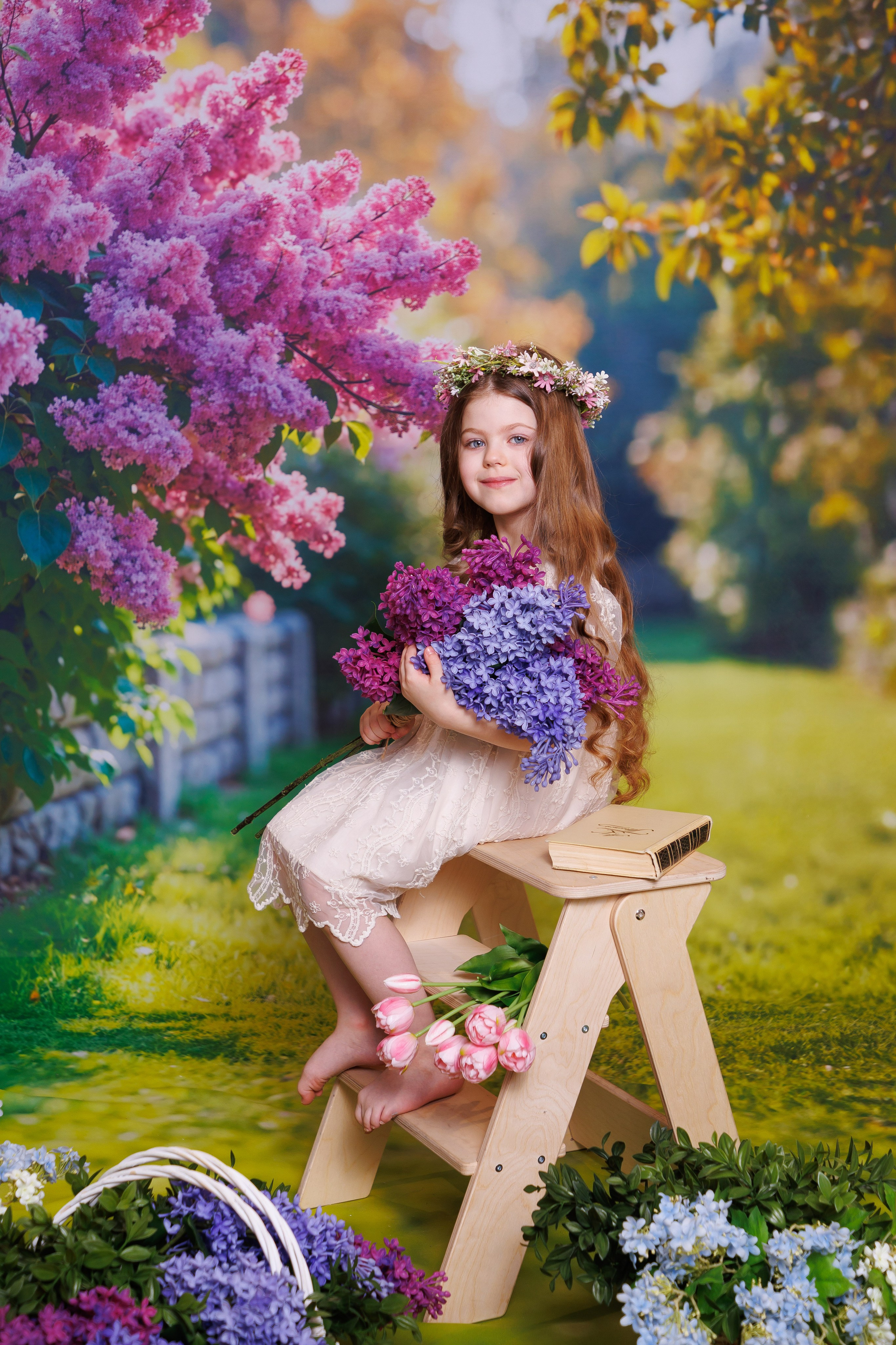 Сирень. Детская фотостудия Москва