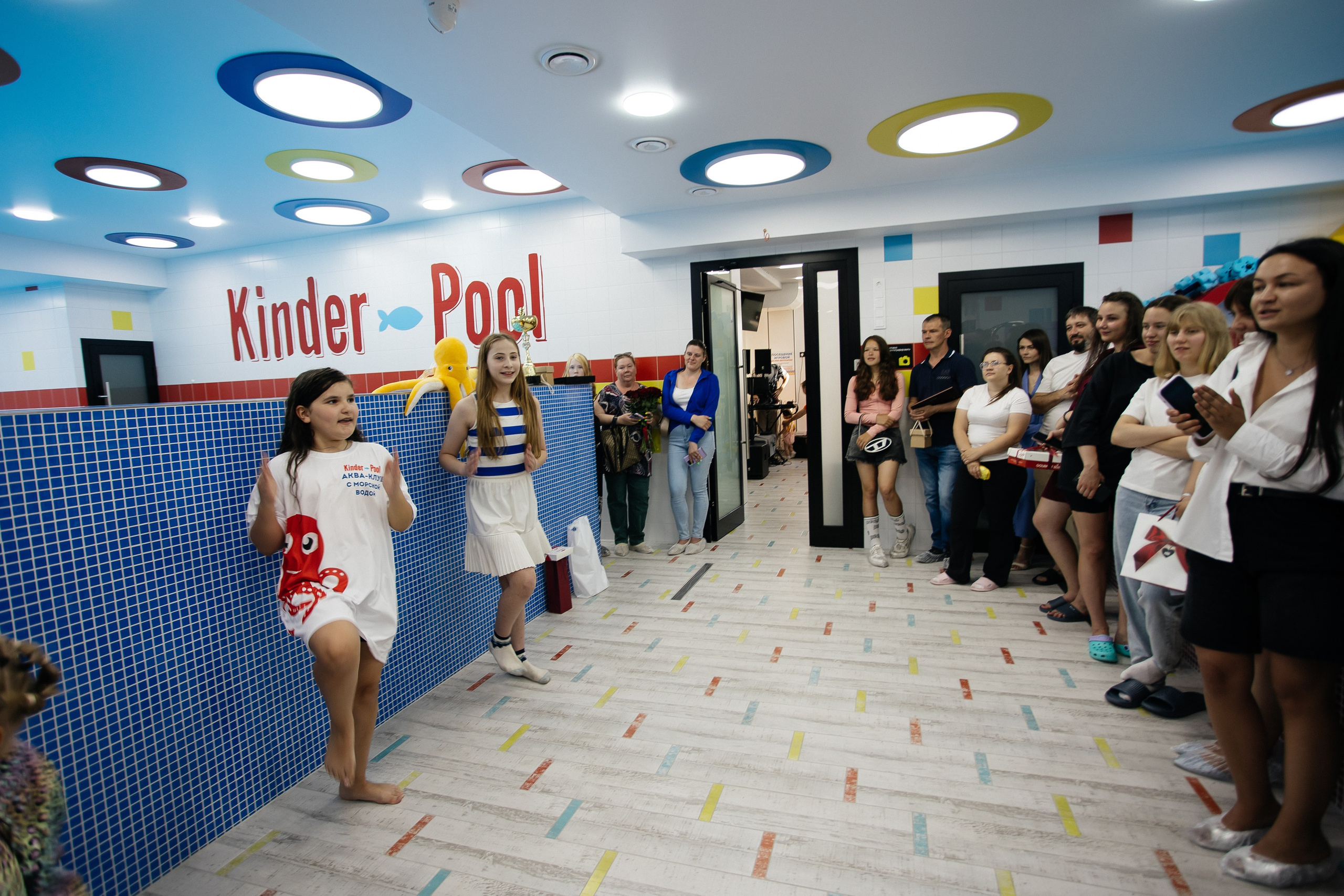 Открытие бассейна. Фотограф в Иркутске