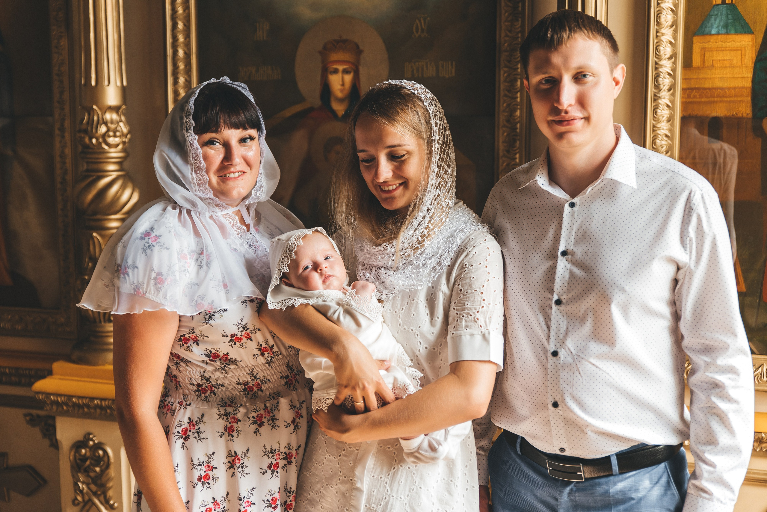 Крещение Василисы. Семейная фото и видеосъёмка. Брянск