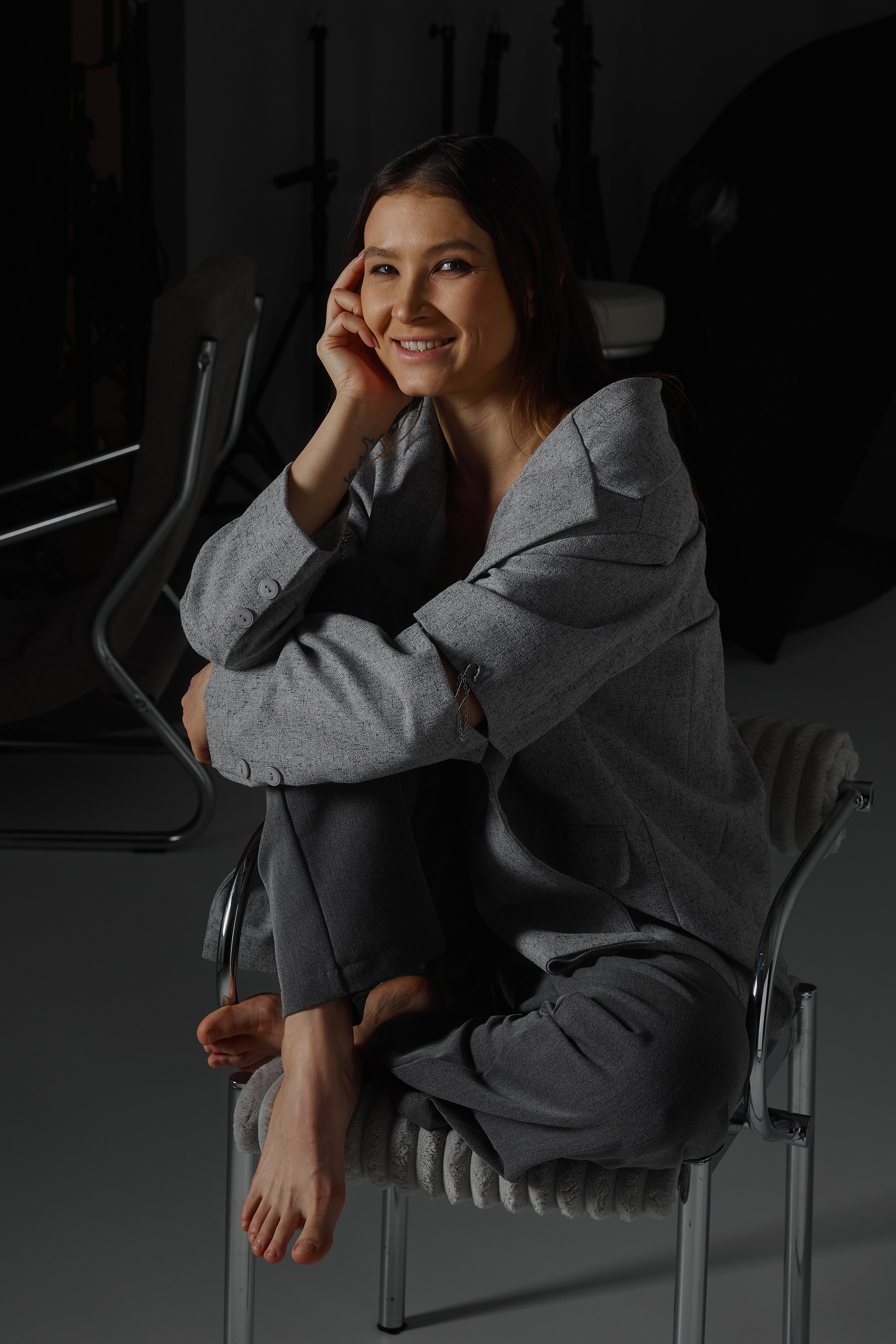 Девушка улыбается фотосессия Краснодар