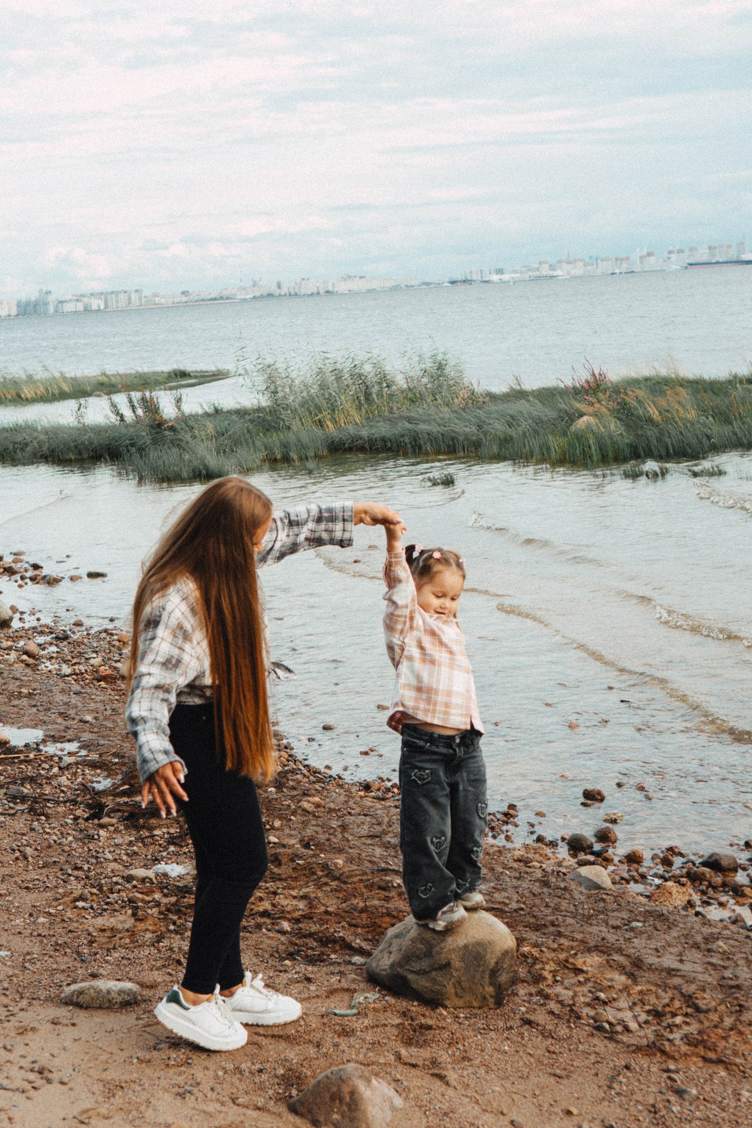 МАМА И ДОЧКА НА ФИНСКОМ ЗАЛИВЕ. Профессиональный фотограф, Санкт-Петербург — Виктория Богомолова