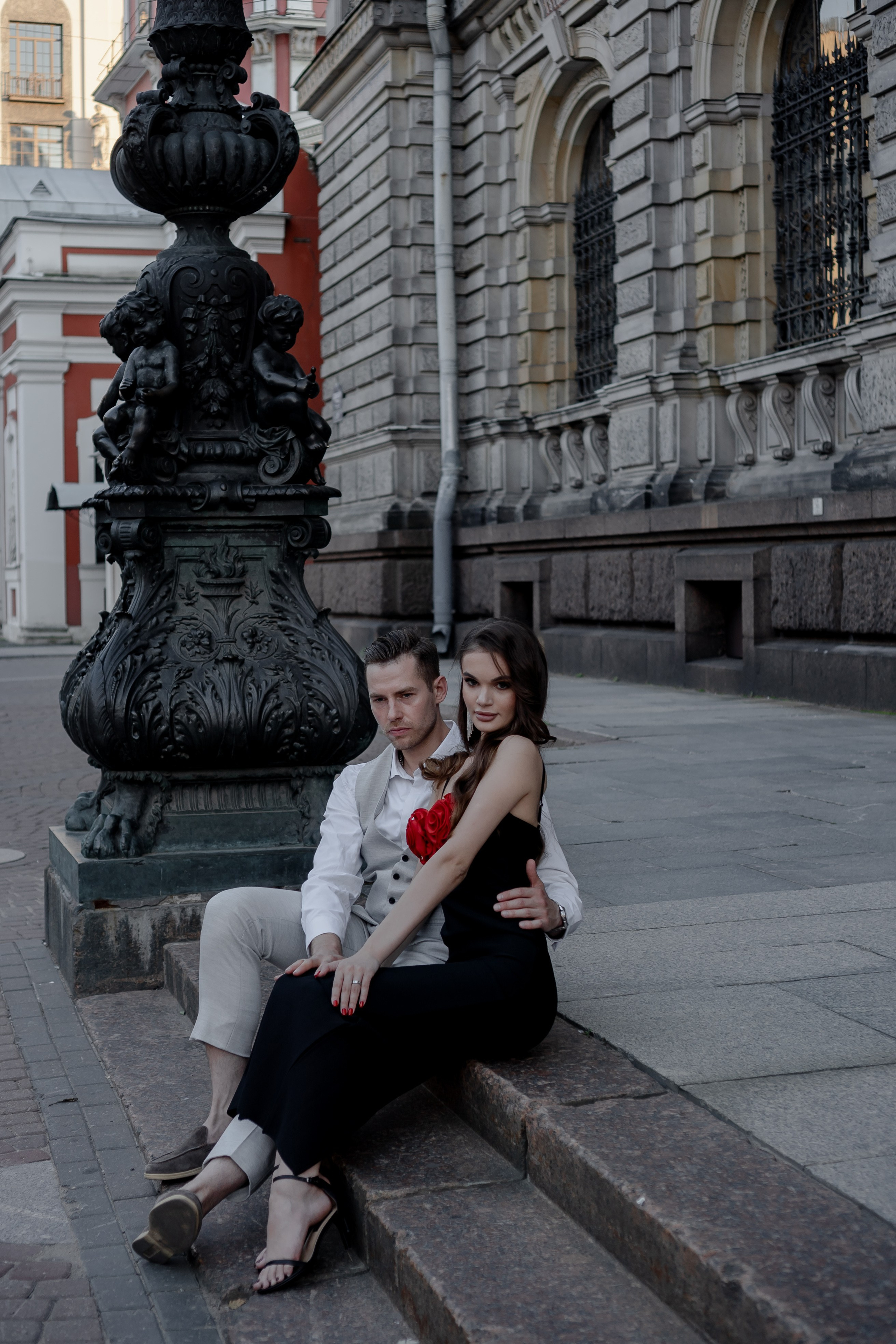 Свадебная сьемка у академии Штиглица. Профессиональный фотограф, Санкт-Петербург — Виктория Богомолова