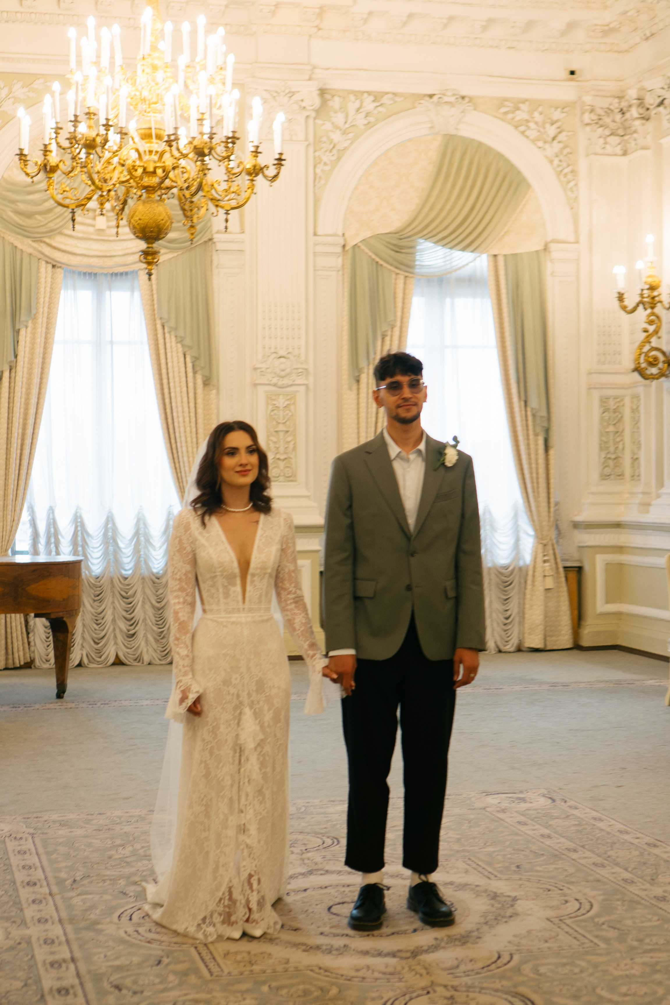 СВАДЕБНАЯ СЬЕМКА В ПЕРВОМ ДВОРЦЕ БРАКОСОЧЕТАНИЯ. Профессиональный фотограф, Санкт-Петербург — Виктория Богомолова