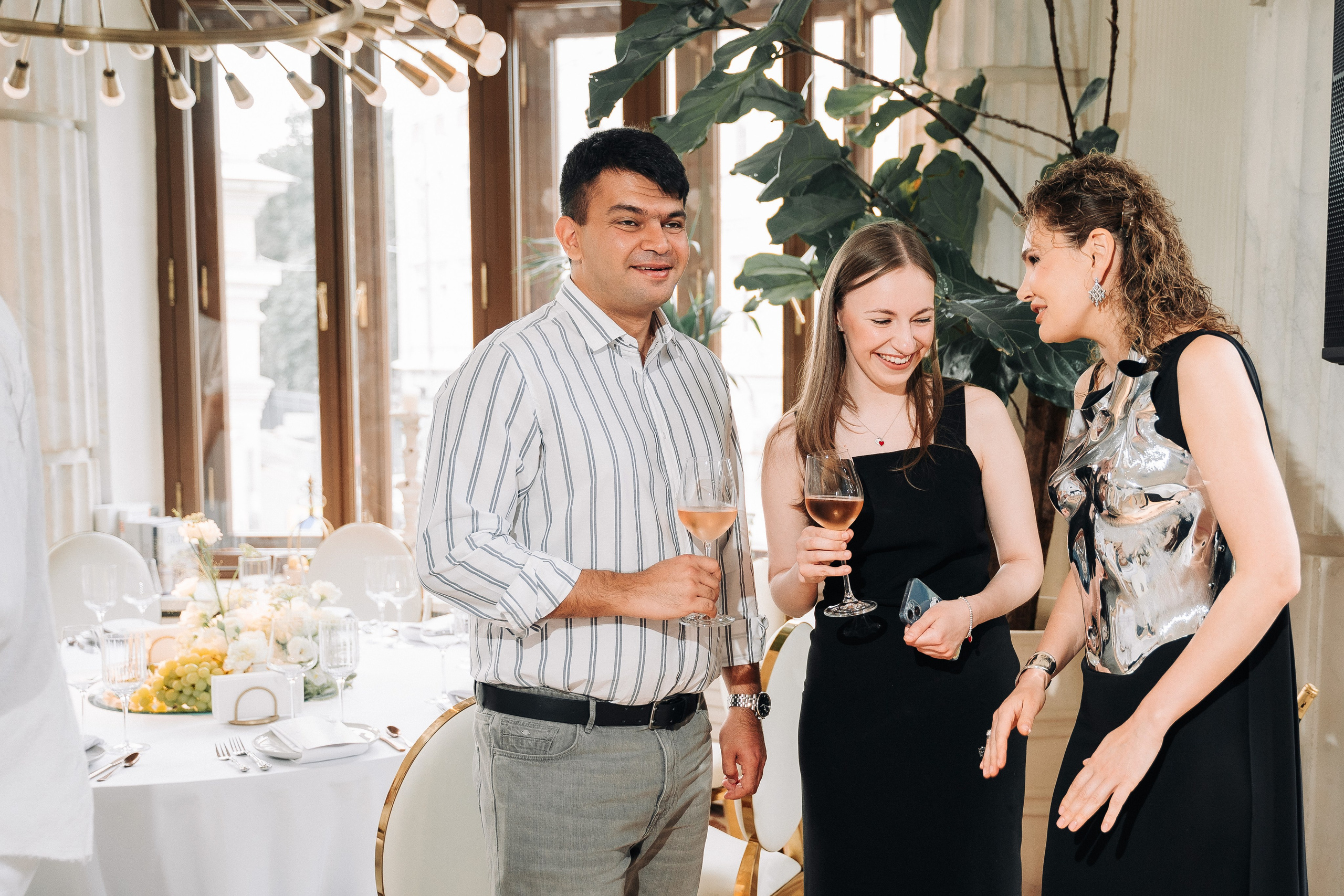Welcome в ресторане PAFOS. Свадебный и семейный фотограф в Москве и МО Геннадий Туманцев