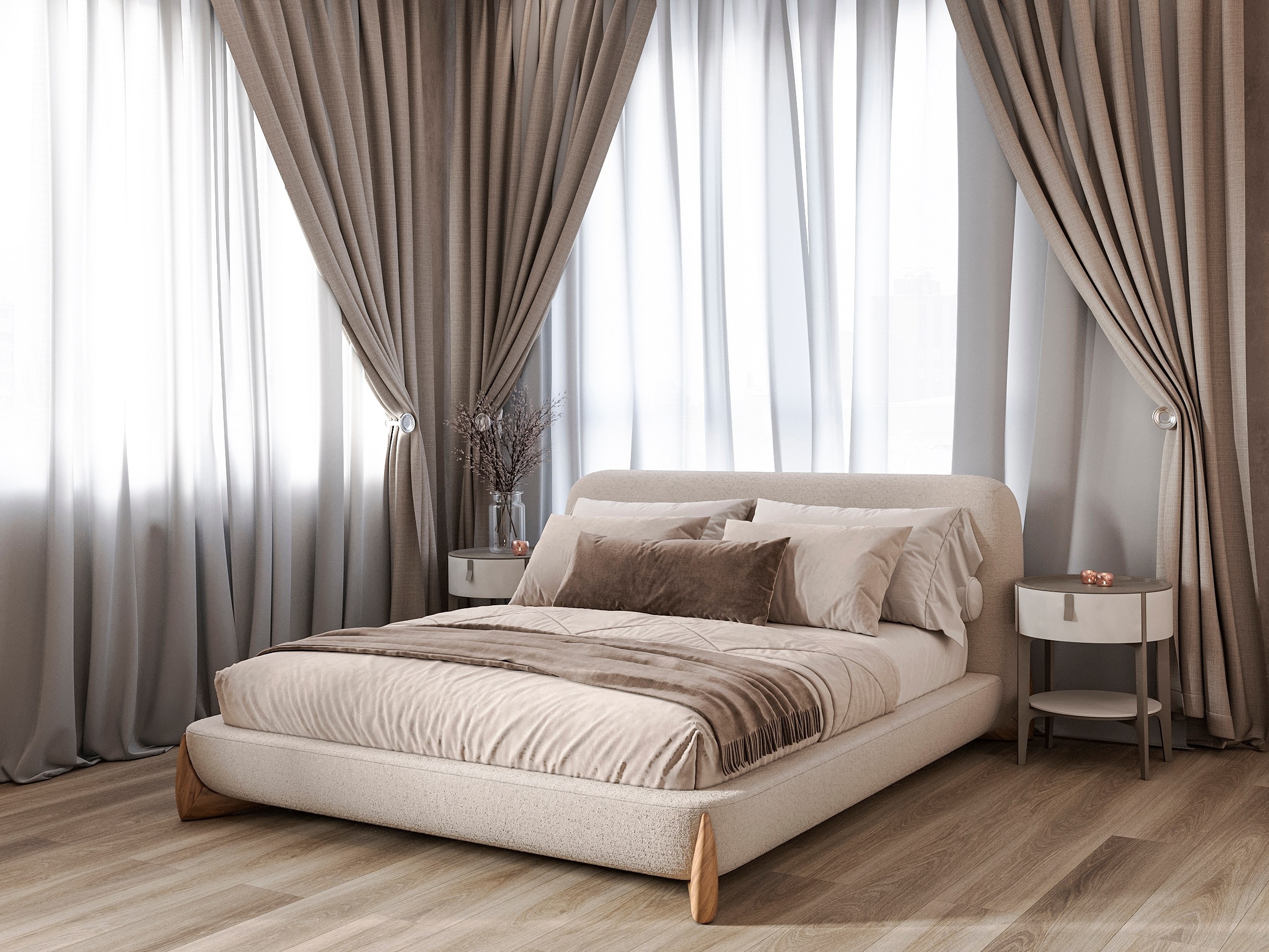 Квартира 120 кв. м. 3D визуализатор