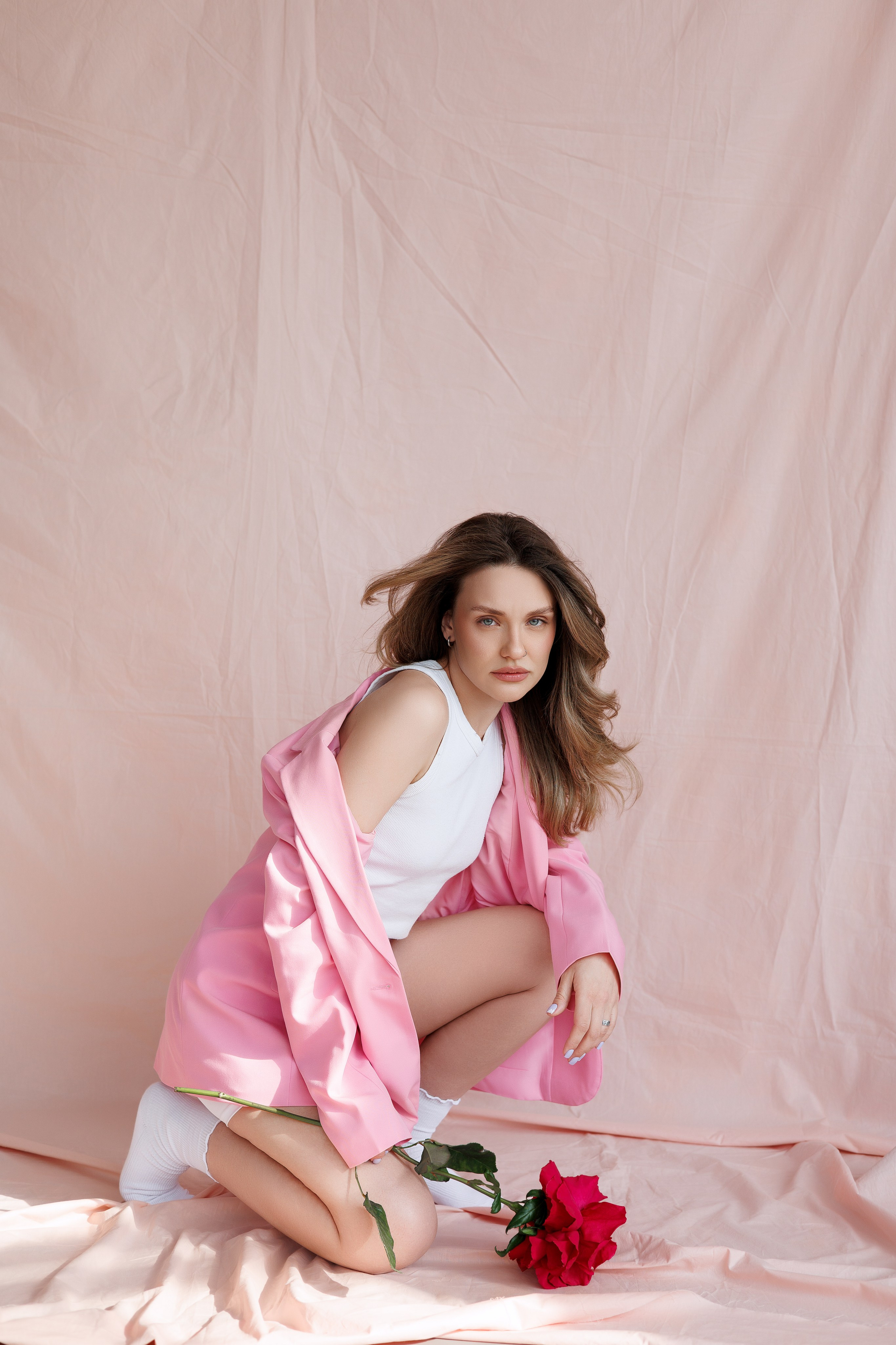 Женский портрет в студии. Фотограф Минск