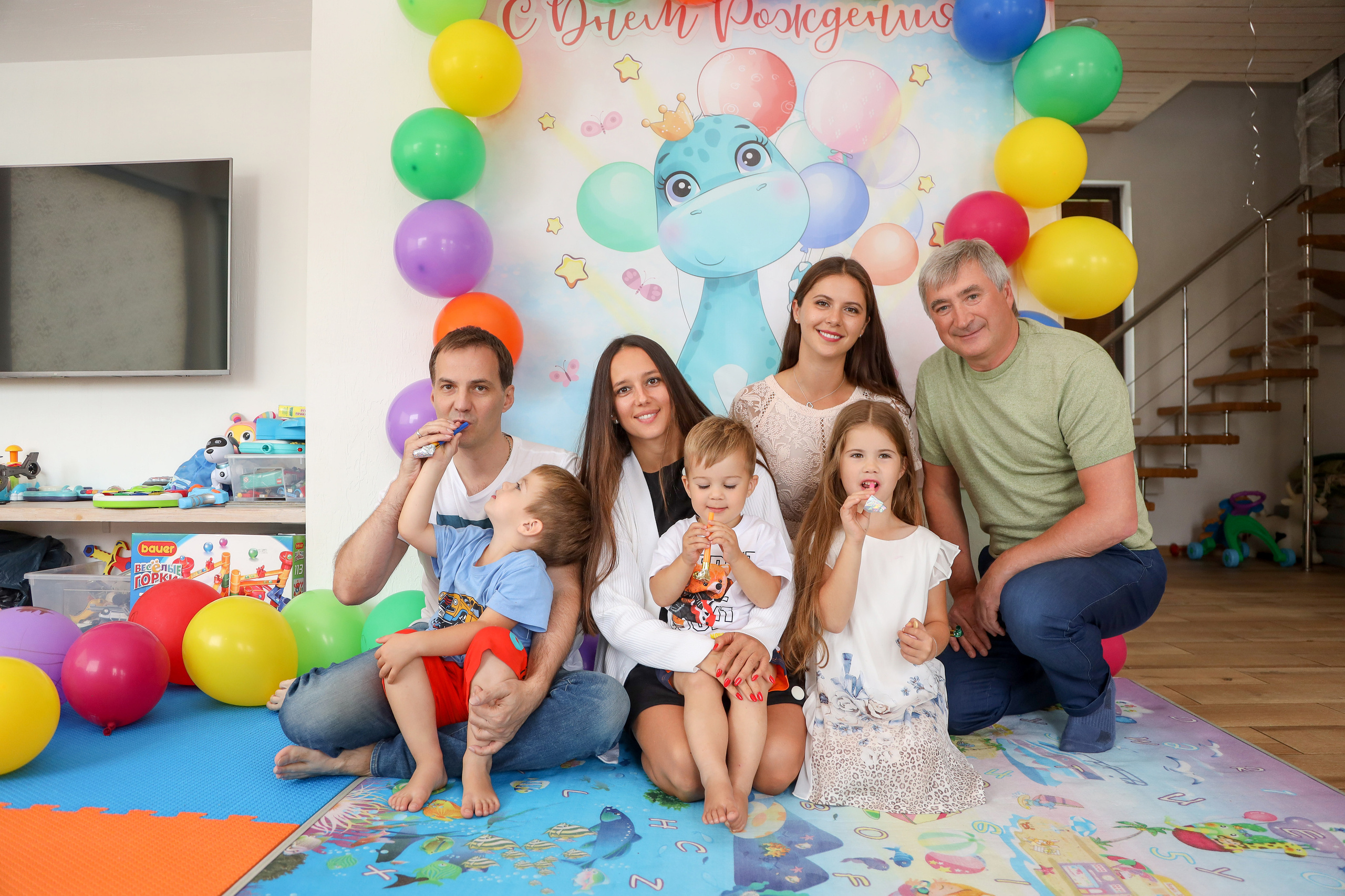 День Рождения 3 года. Фотограф Антон Чупринин