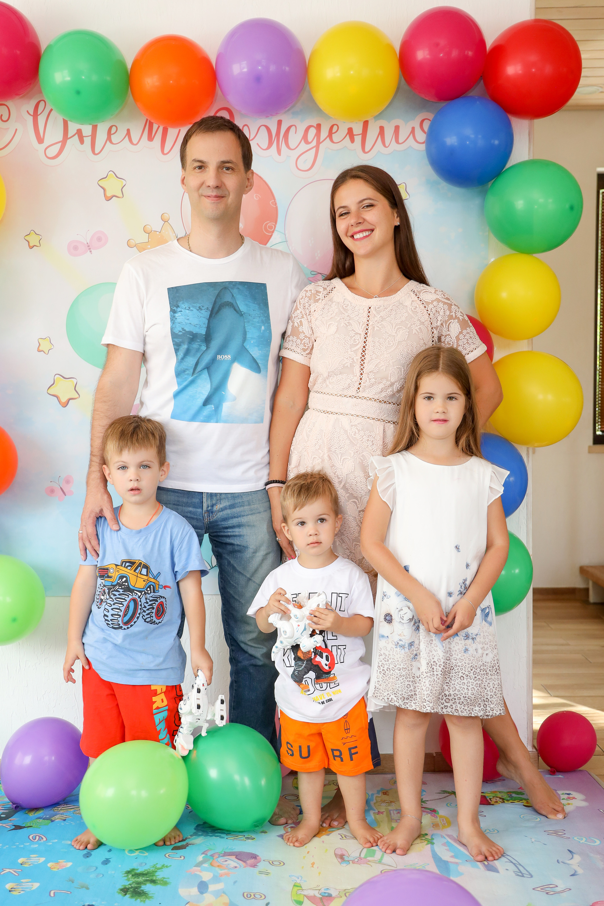 День Рождения 3 года. Фотограф Антон Чупринин