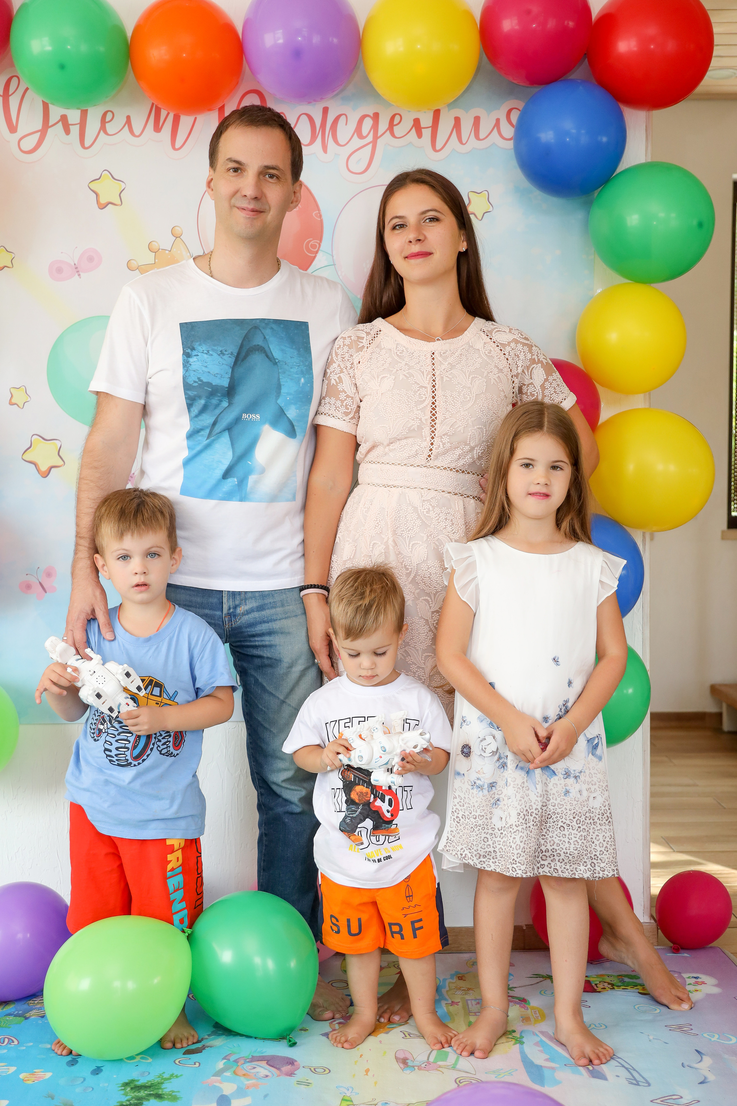 День Рождения 3 года. Фотограф Антон Чупринин