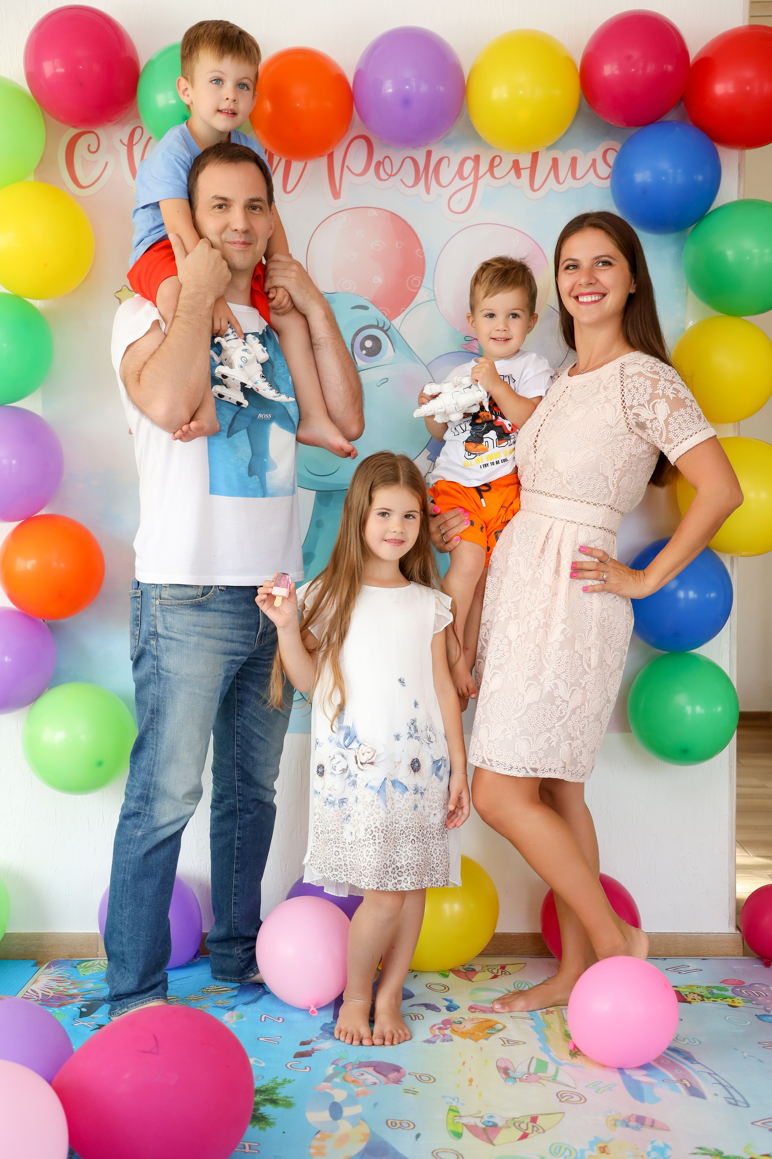 День Рождения 3 года. Фотограф Антон Чупринин