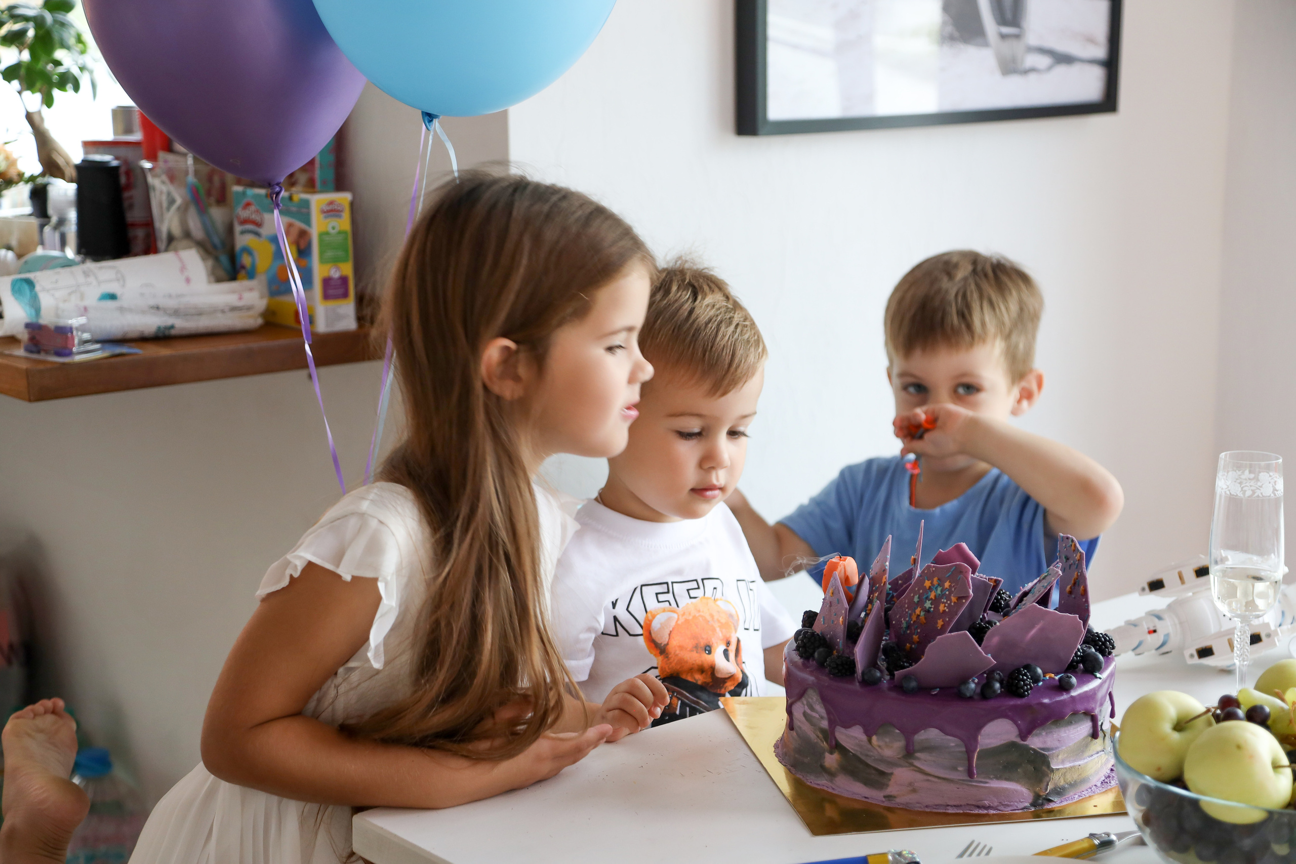 День Рождения 3 года. Фотограф Антон Чупринин