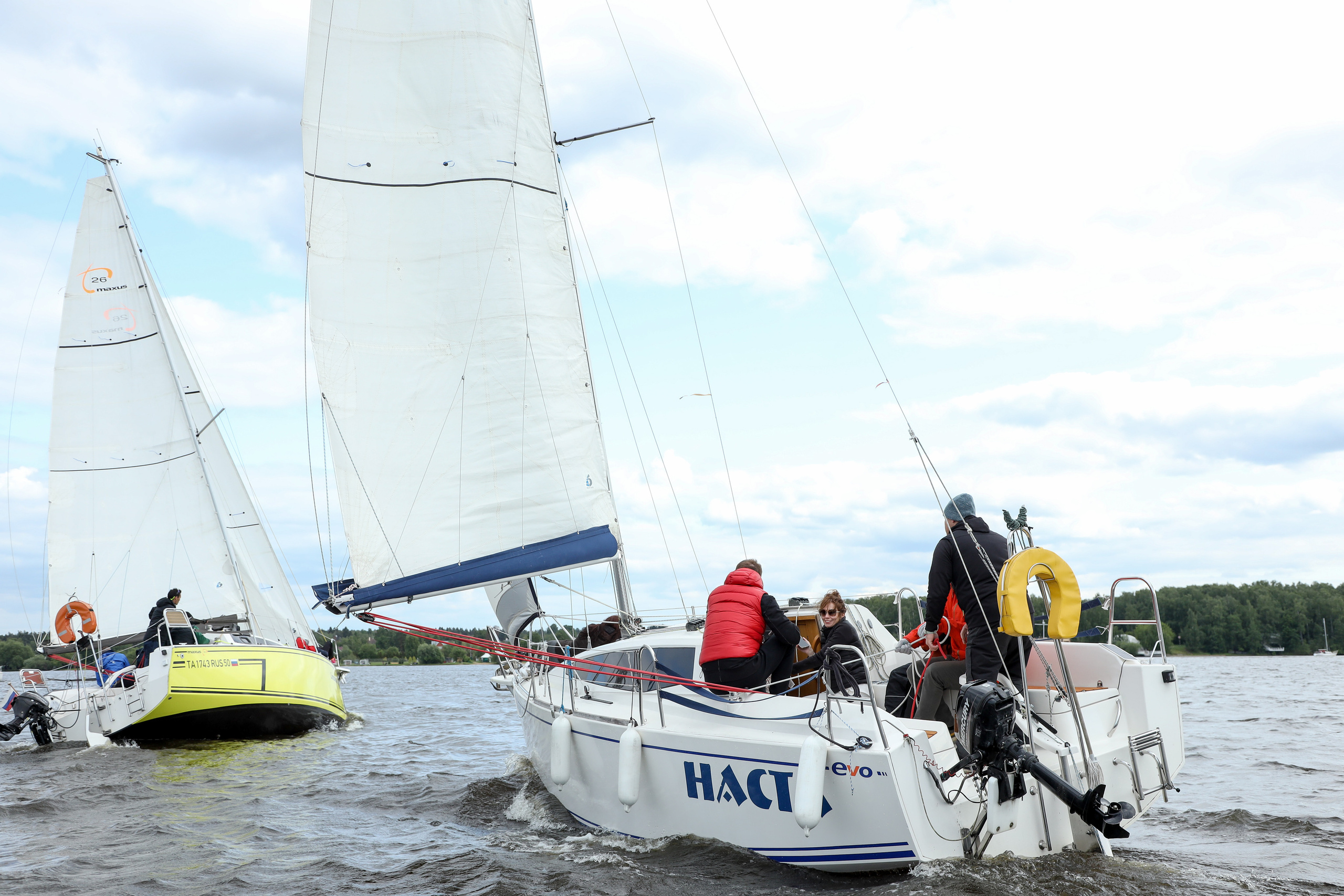ДР Евгения — Регата. Фотограф Антон Чупринин
