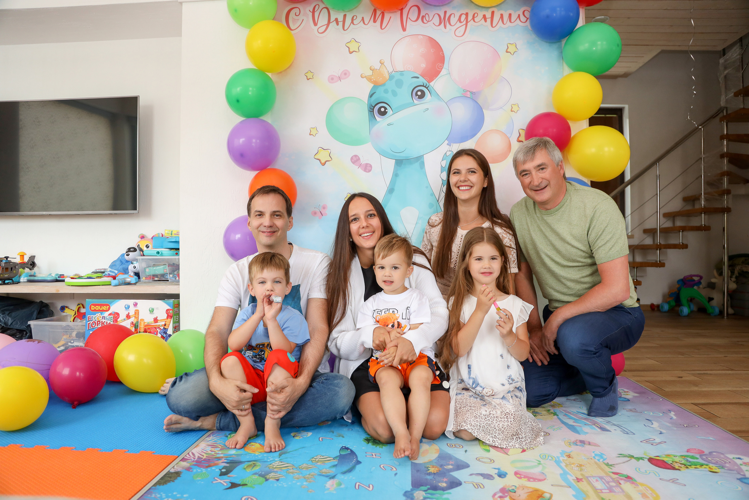 День Рождения 3 года. Фотограф Антон Чупринин