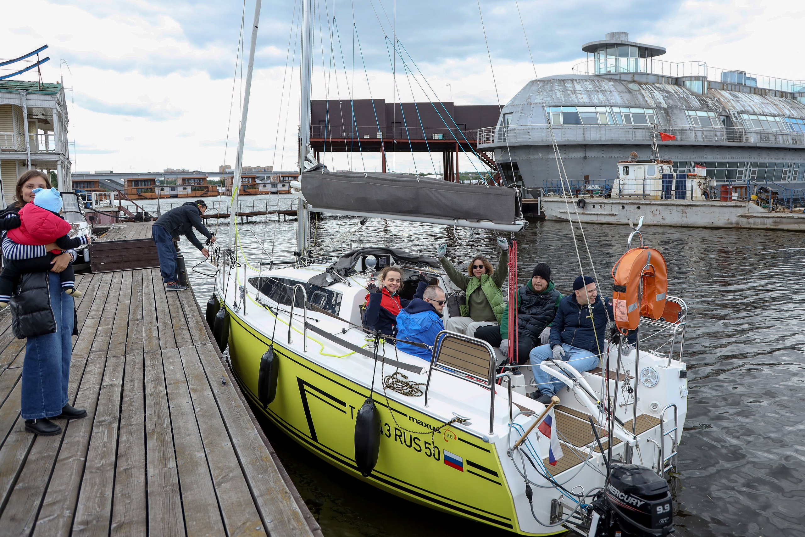 ДР Евгения — Регата. Фотограф Антон Чупринин