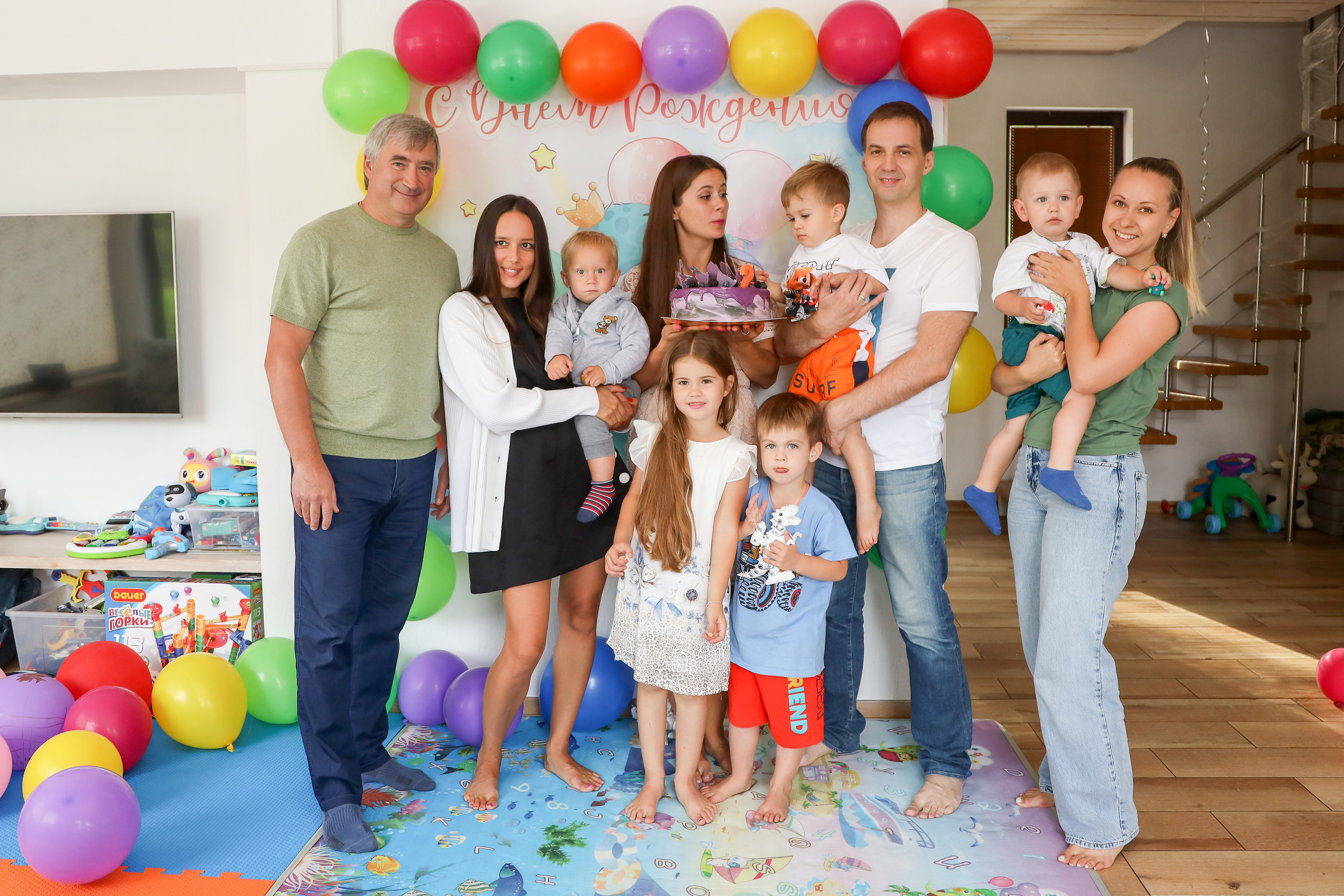 День Рождения 3 года. Фотограф Антон Чупринин