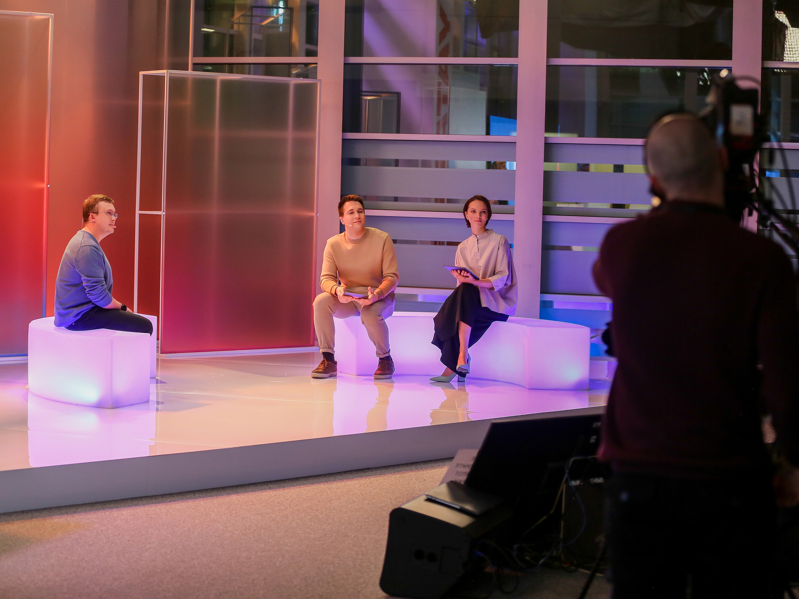 Яндекс прямой эфир. Фотограф Антон Чупринин