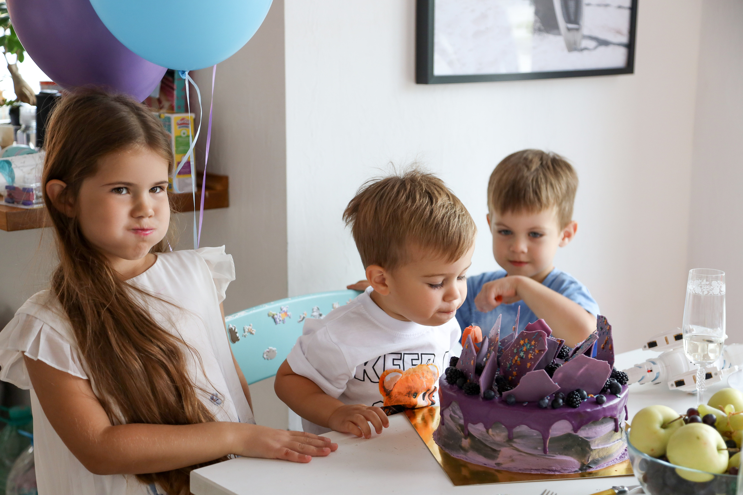 День Рождения 3 года. Фотограф Антон Чупринин