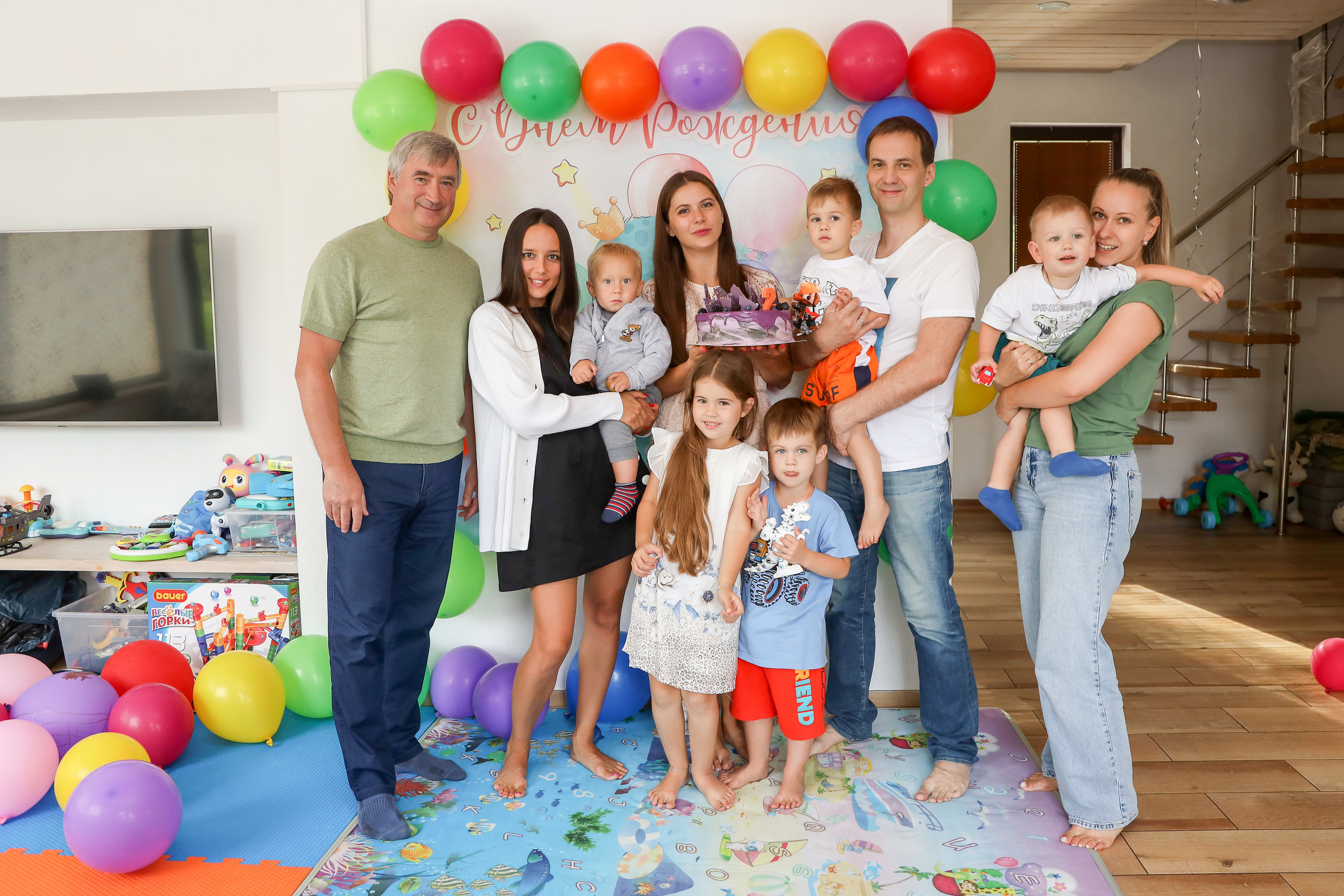 День Рождения 3 года. Фотограф Антон Чупринин