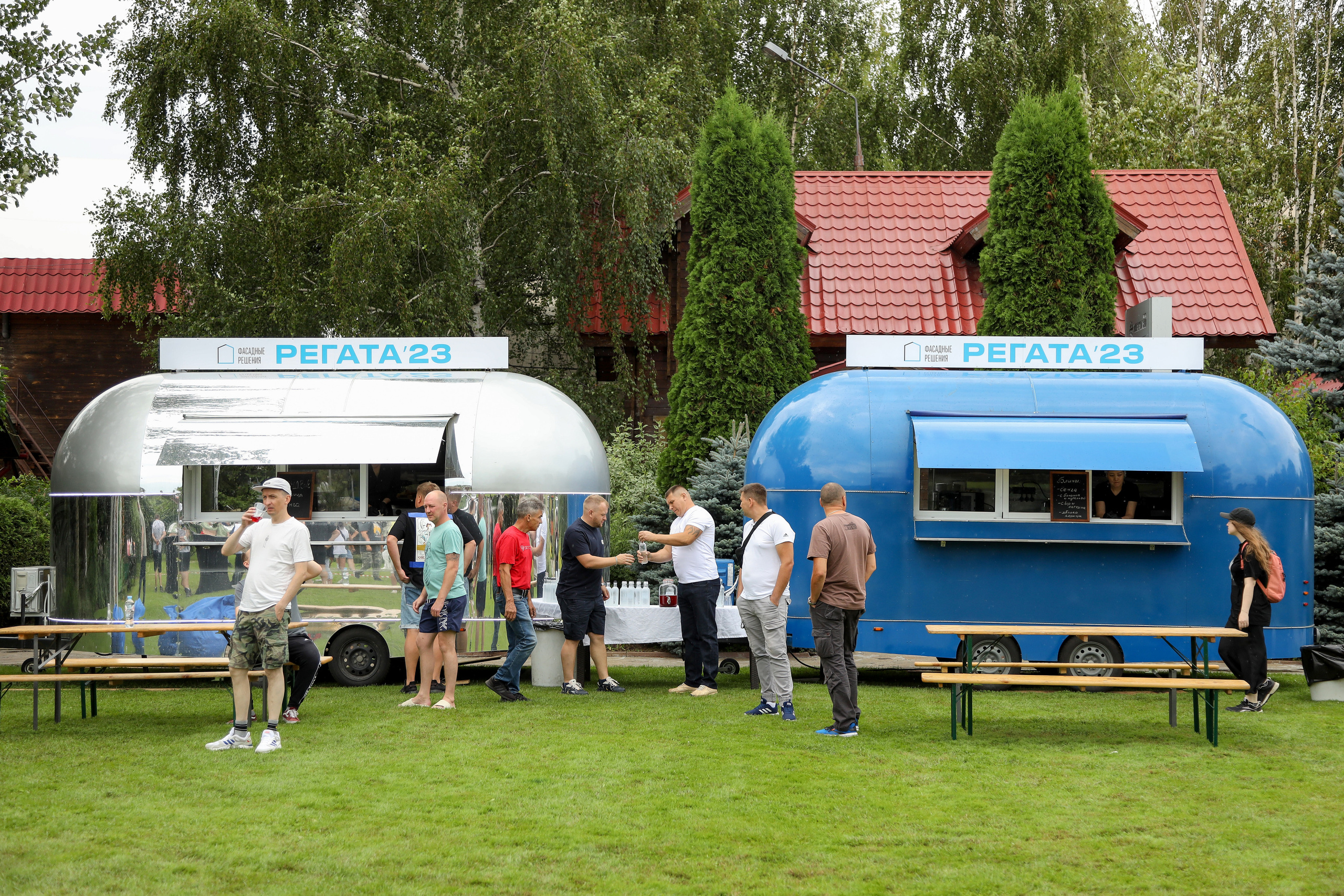 Фасадные решения — Регата. Фотограф Антон Чупринин