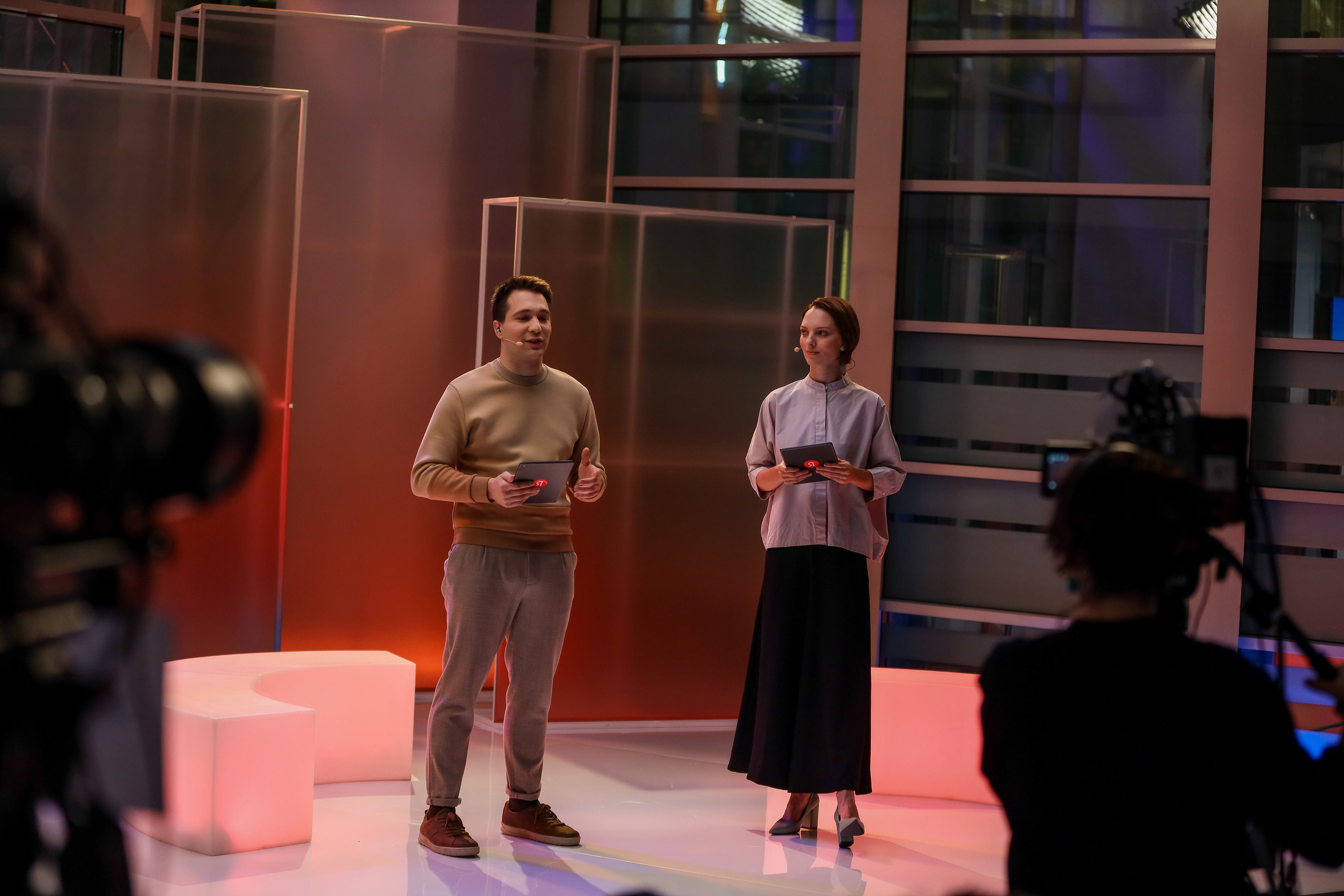 Яндекс прямой эфир. Фотограф Антон Чупринин