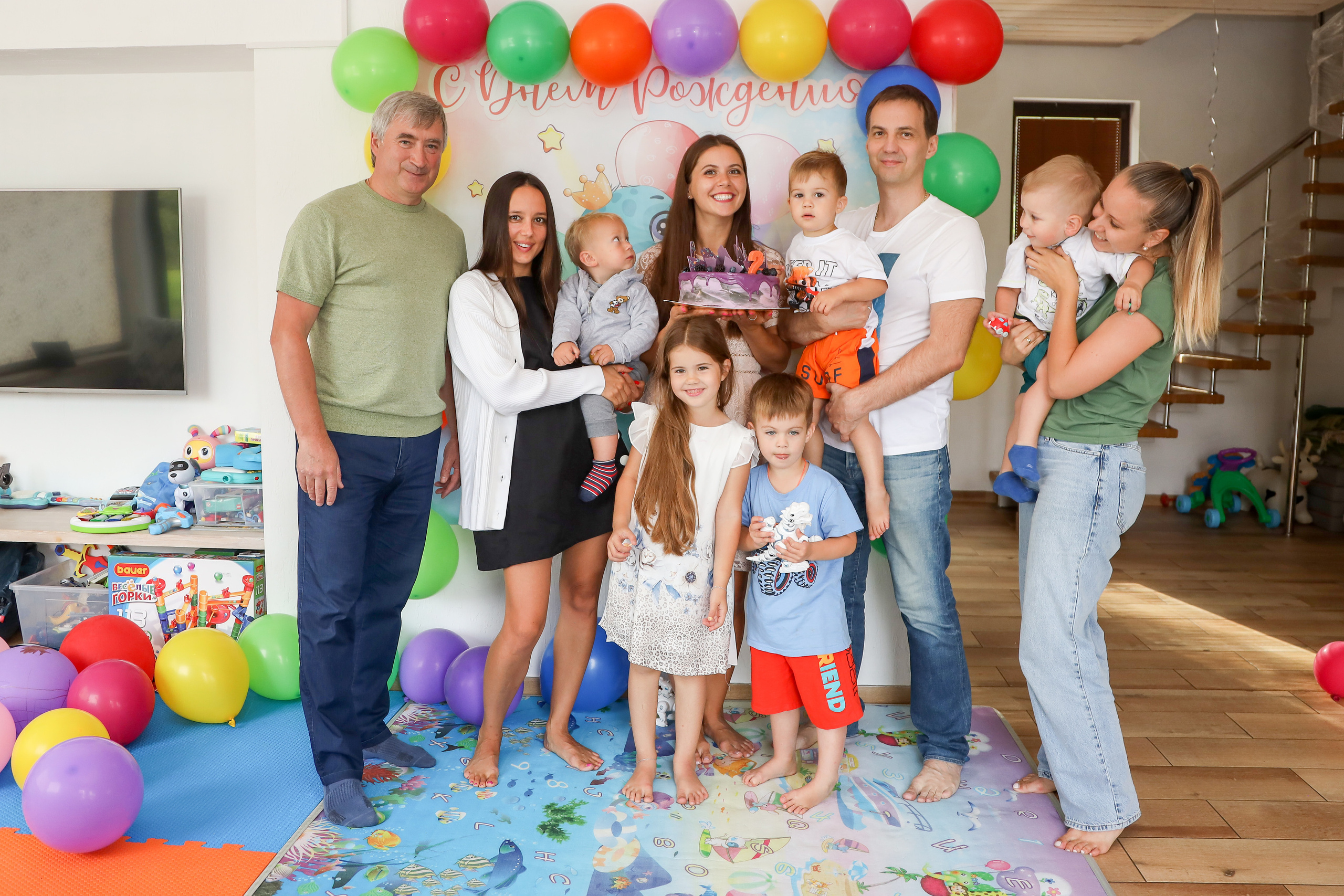 День Рождения 3 года. Фотограф Антон Чупринин