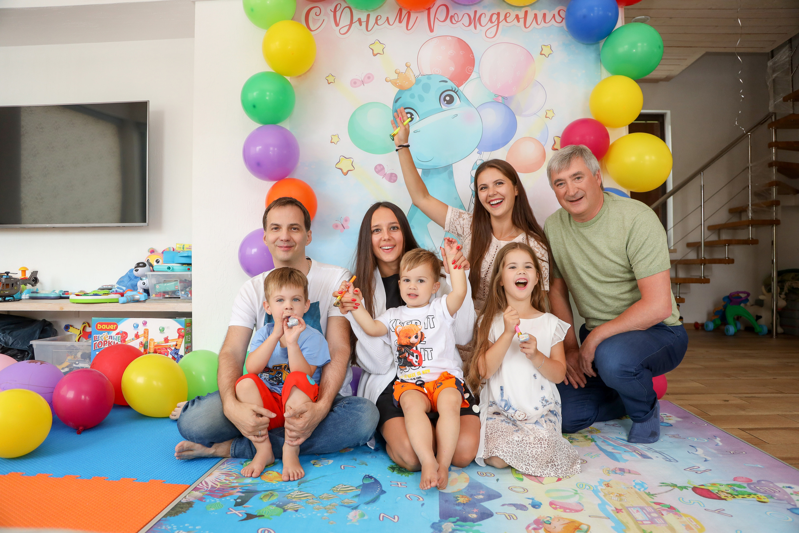 День Рождения 3 года. Фотограф Антон Чупринин